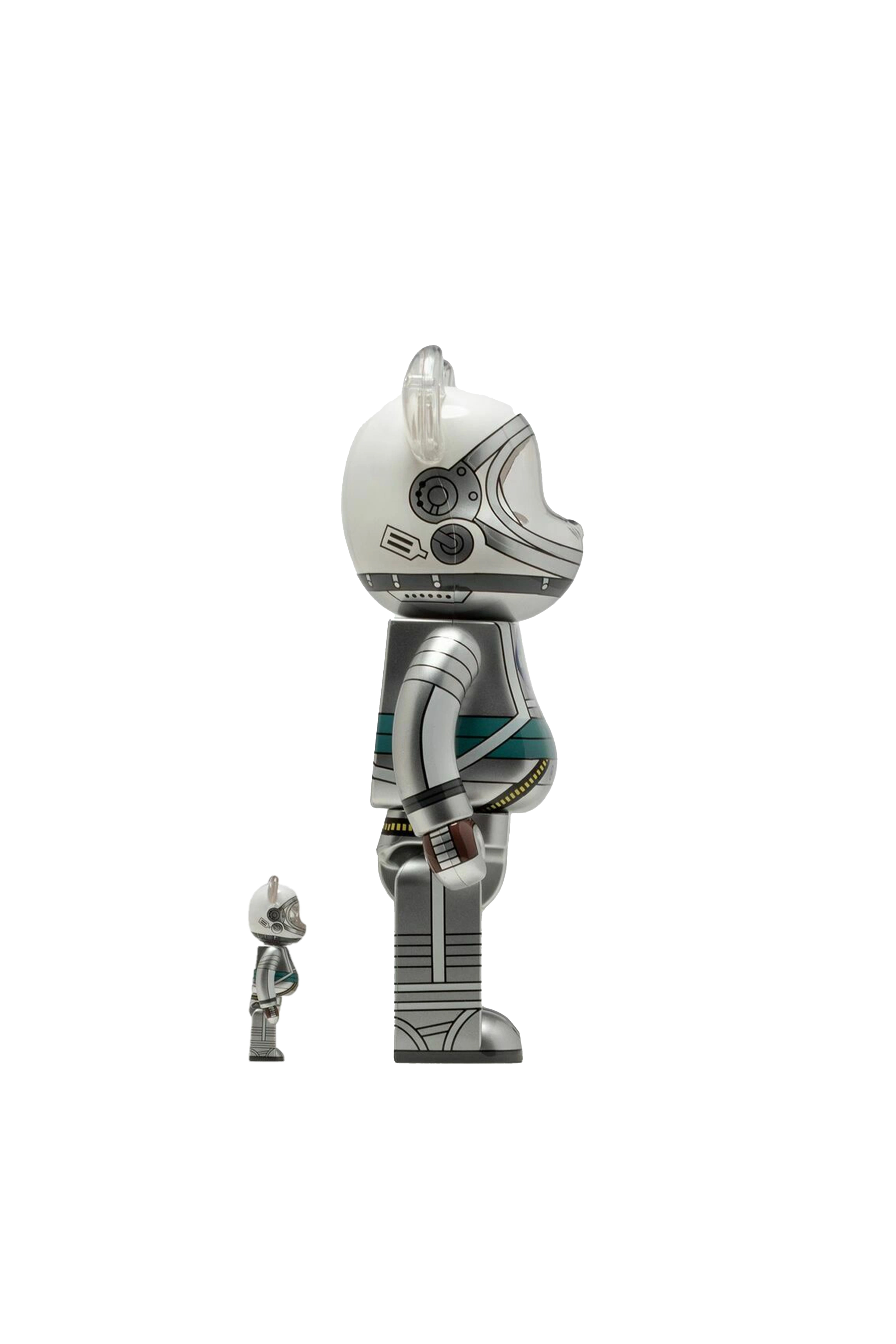 BE@RBRICK PROJECT MERCURY ASTRONAUT 100% & 400% thumbnail 2