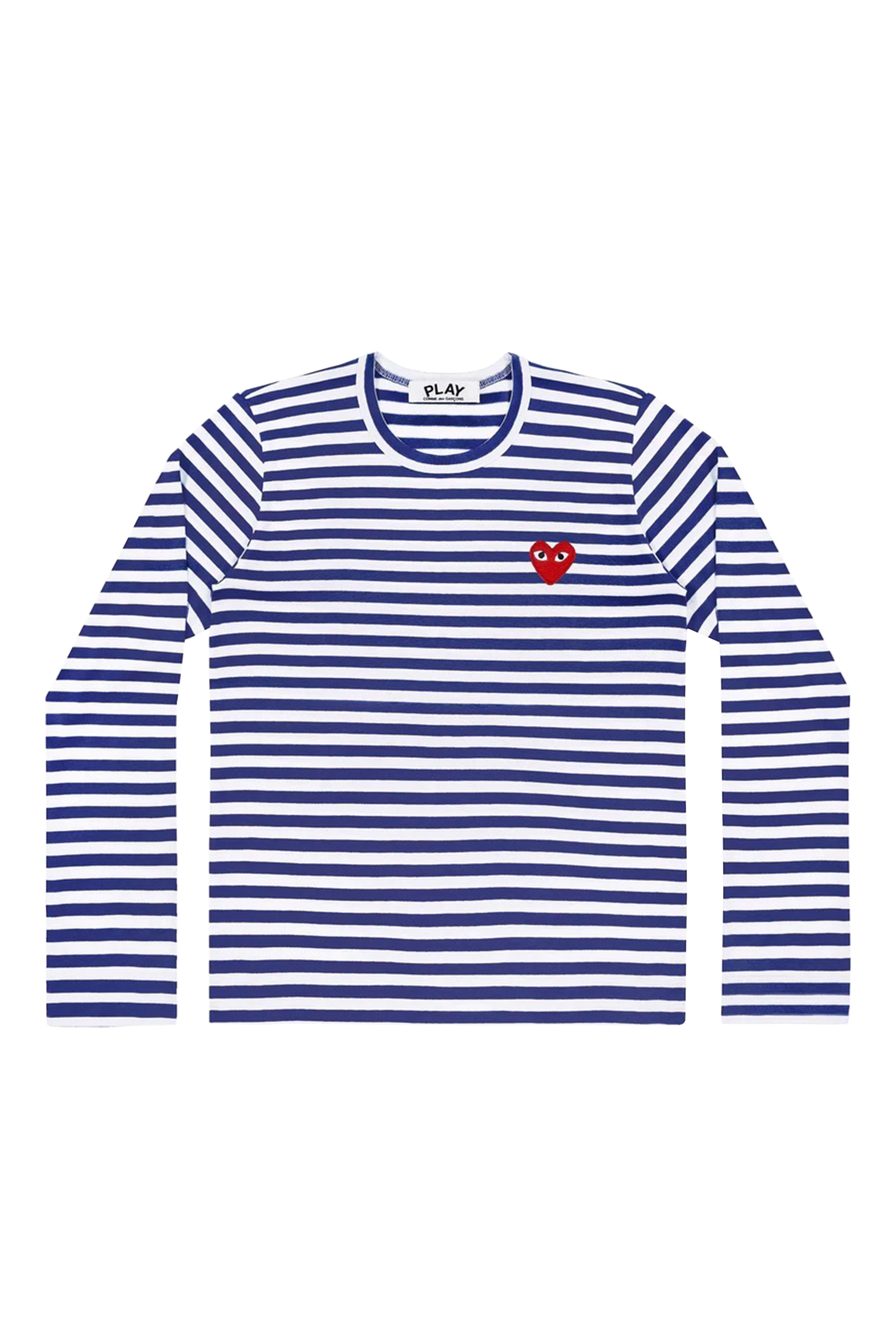 PLAY STRIPED RED HEART