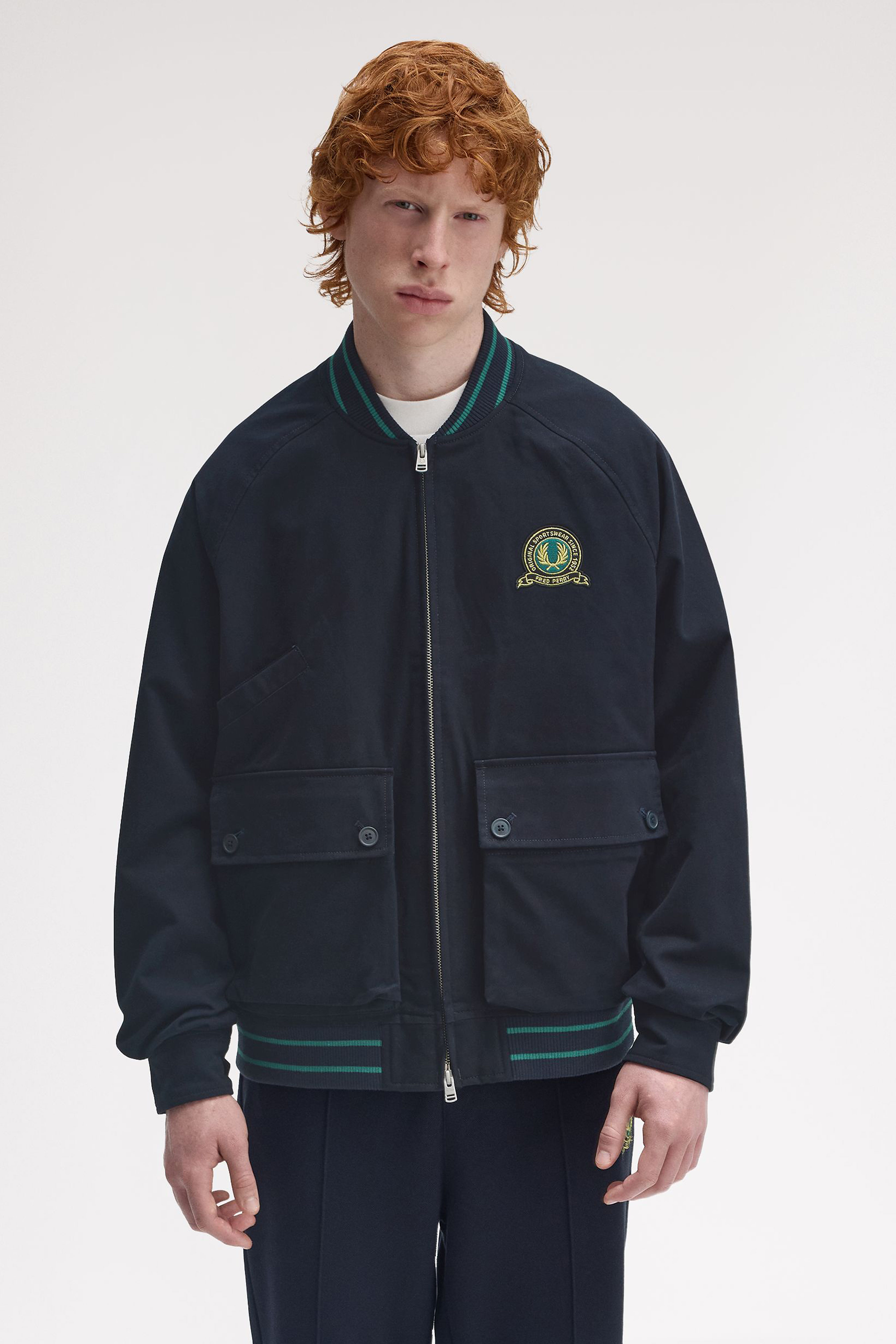TENNIS BADGE BOMBER JACKET thumbnail 8