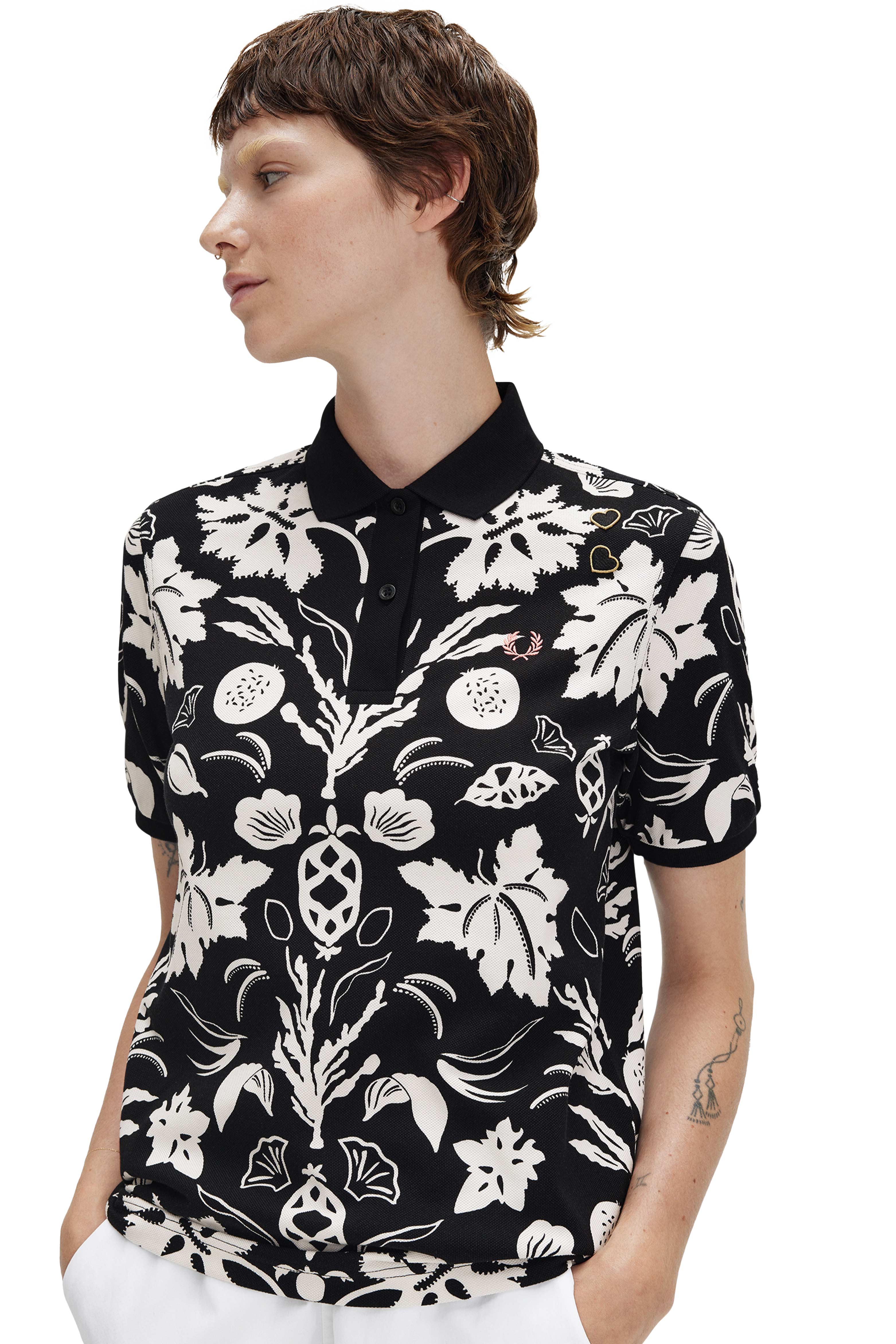 PRINTED FRED PERRY SHIRT thumbnail 3