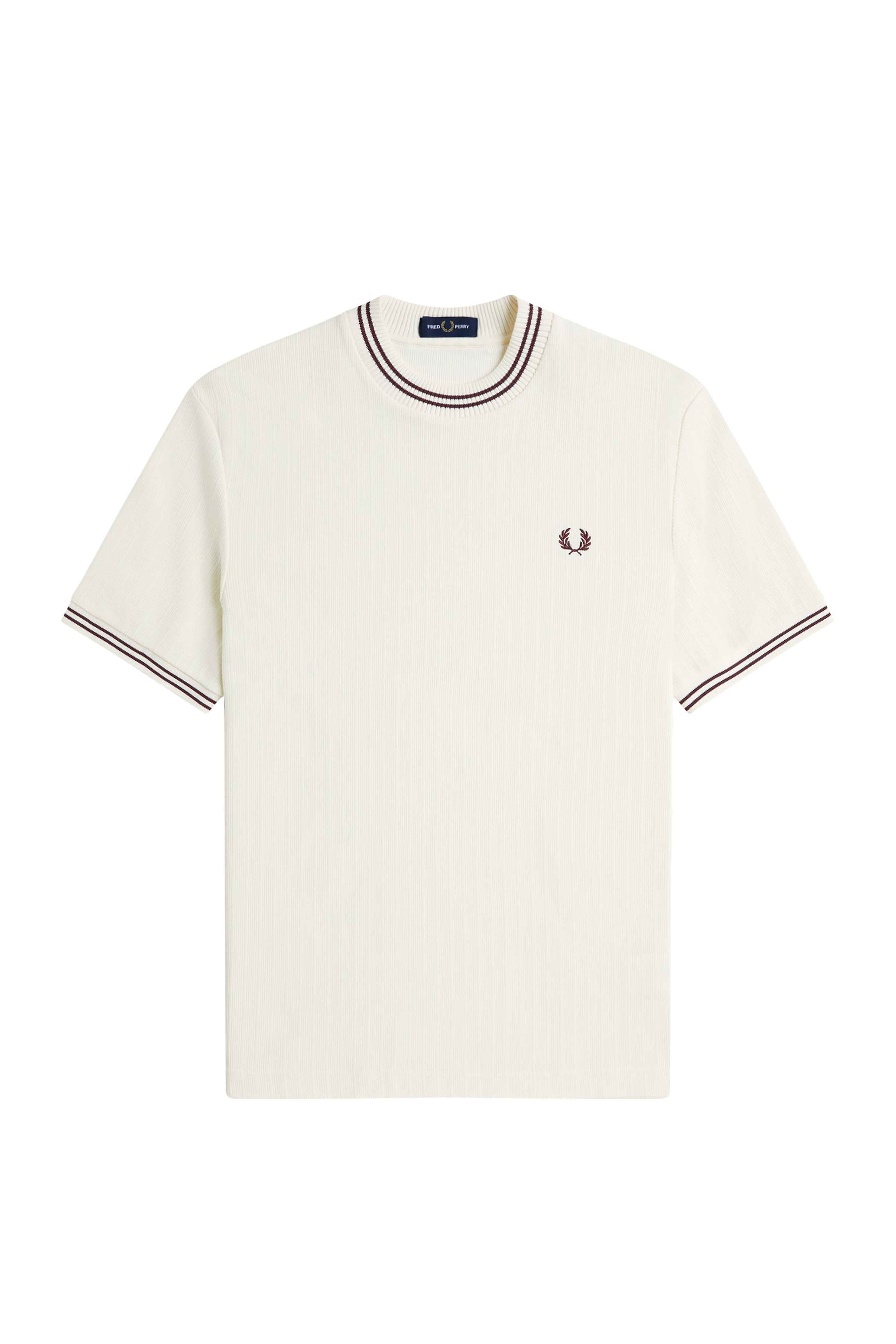 RIBBED JERSEY T-SHIRT