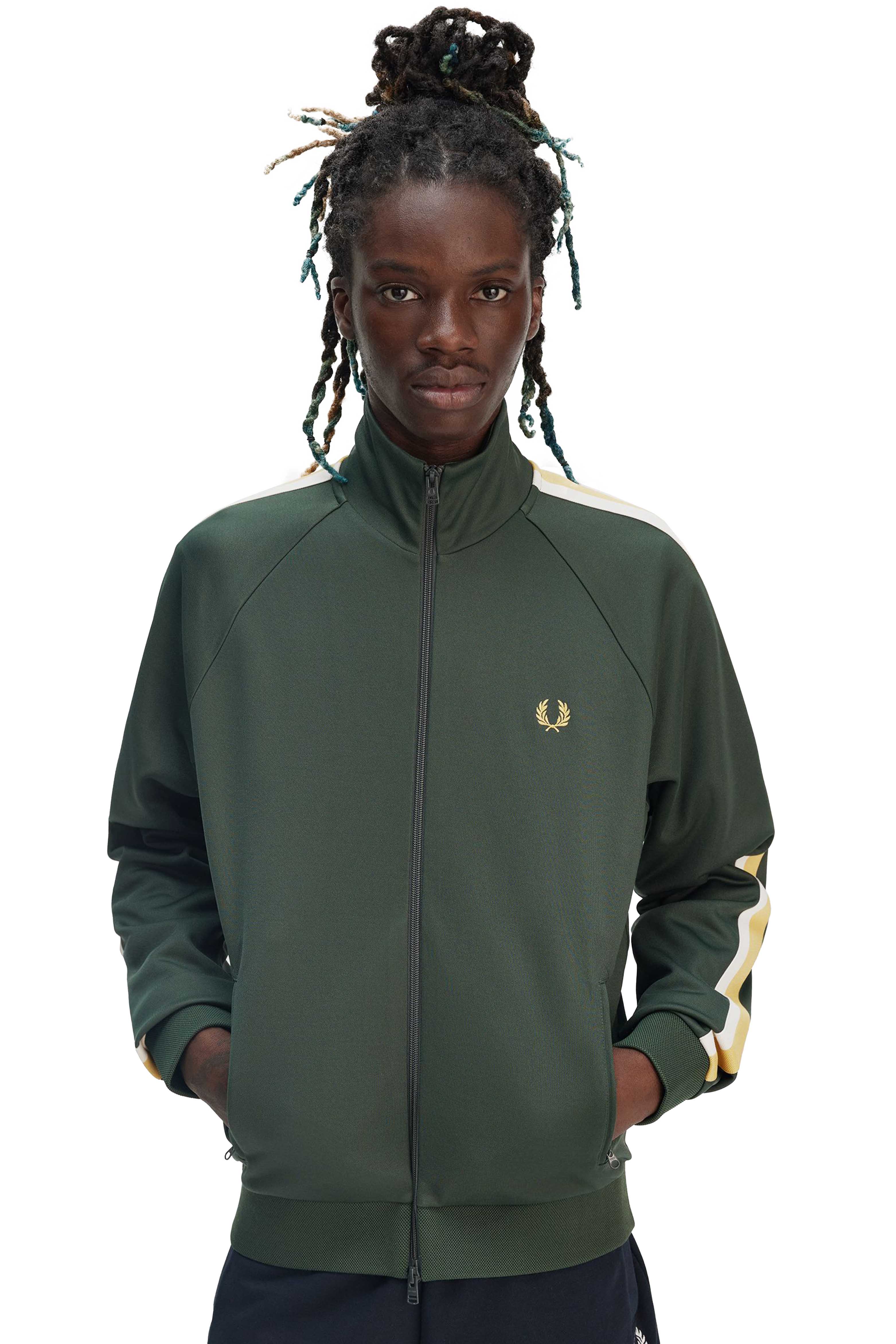TWO COLOUR TAPE TRACK JACKET thumbnail 3