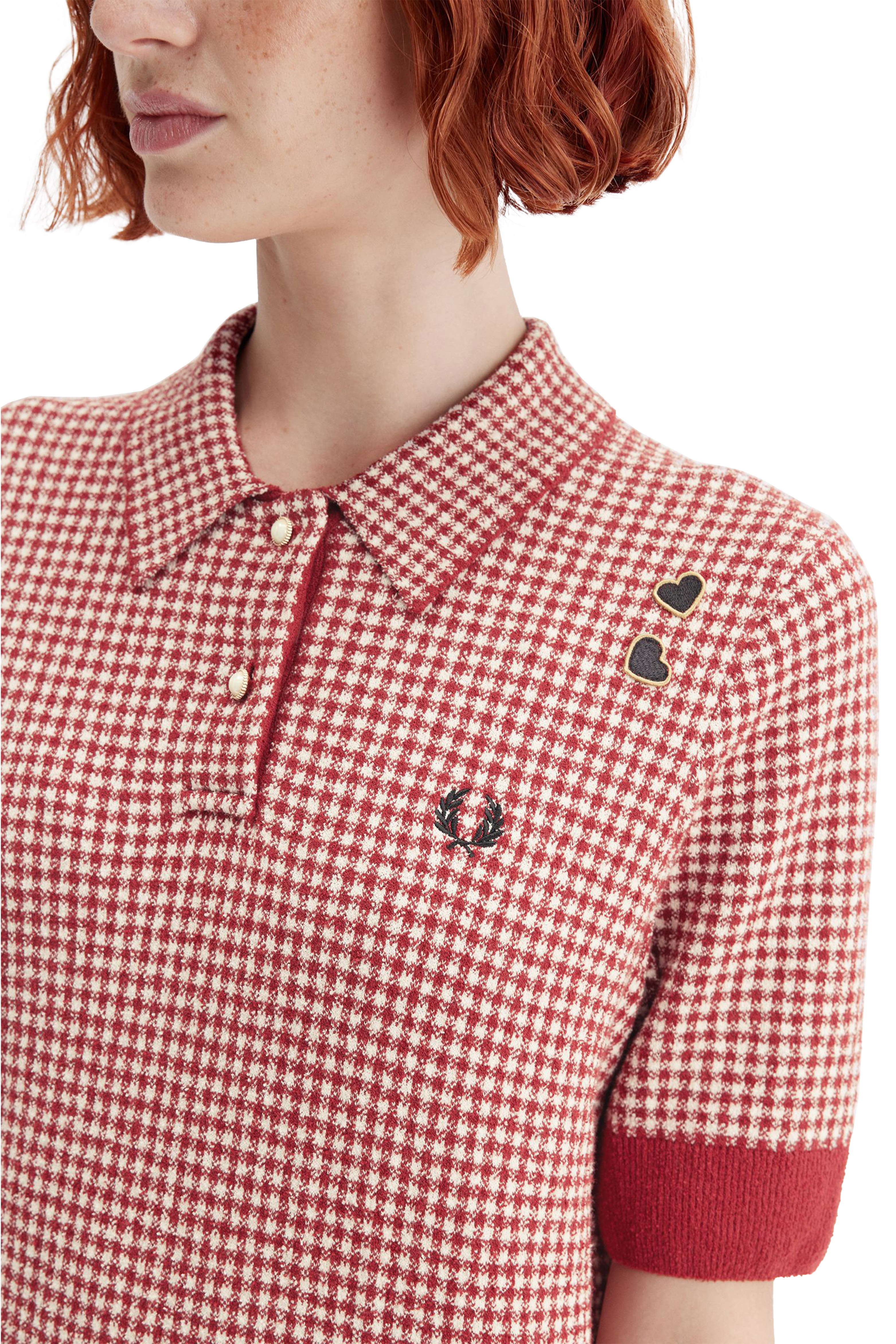 FRED PERRY WOMENS x AMY WINEHOUSE KINTTED SHIRT thumbnail 5