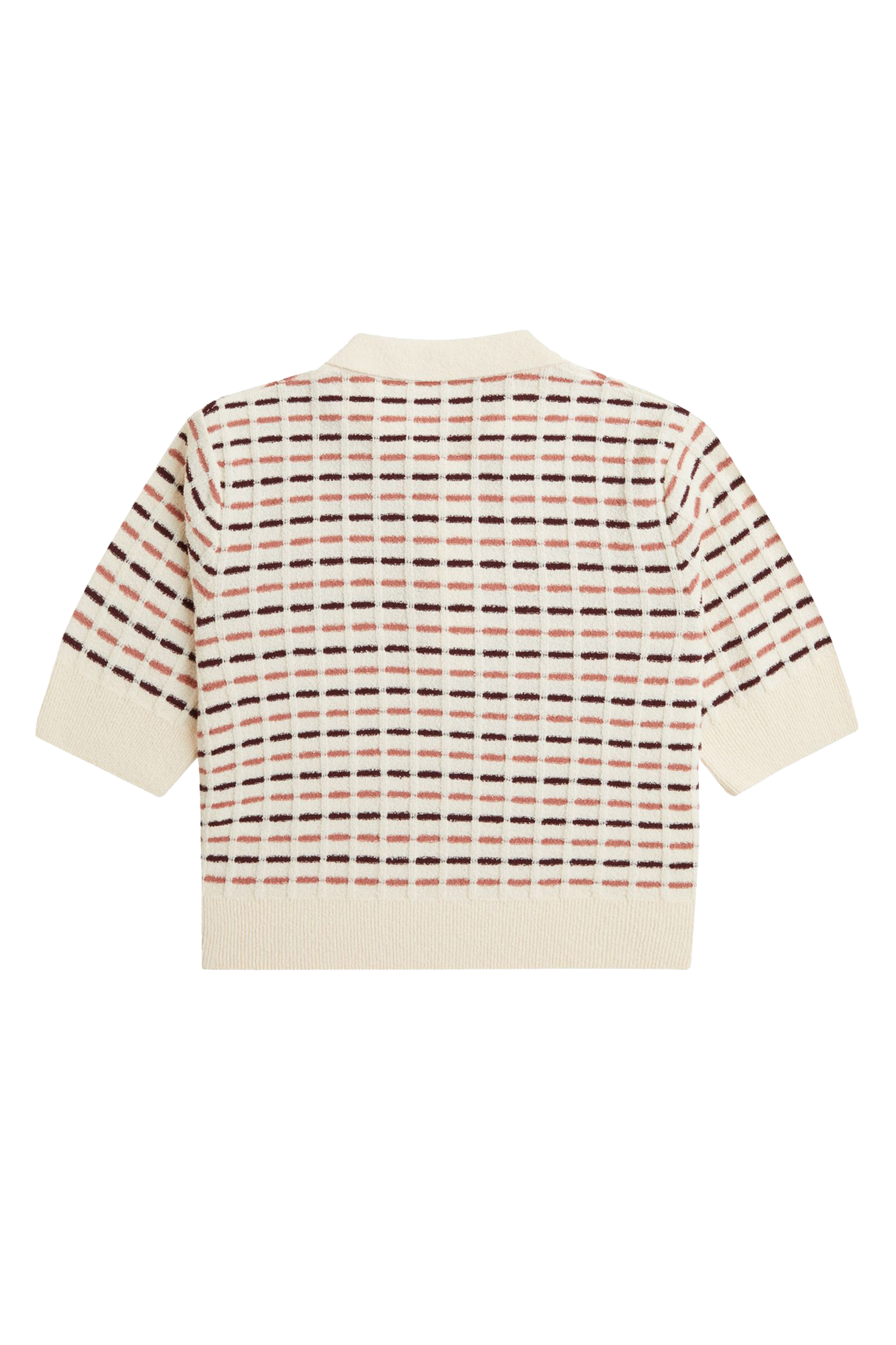 BOUCLE KNITTED POLO SHIRT thumbnail 2