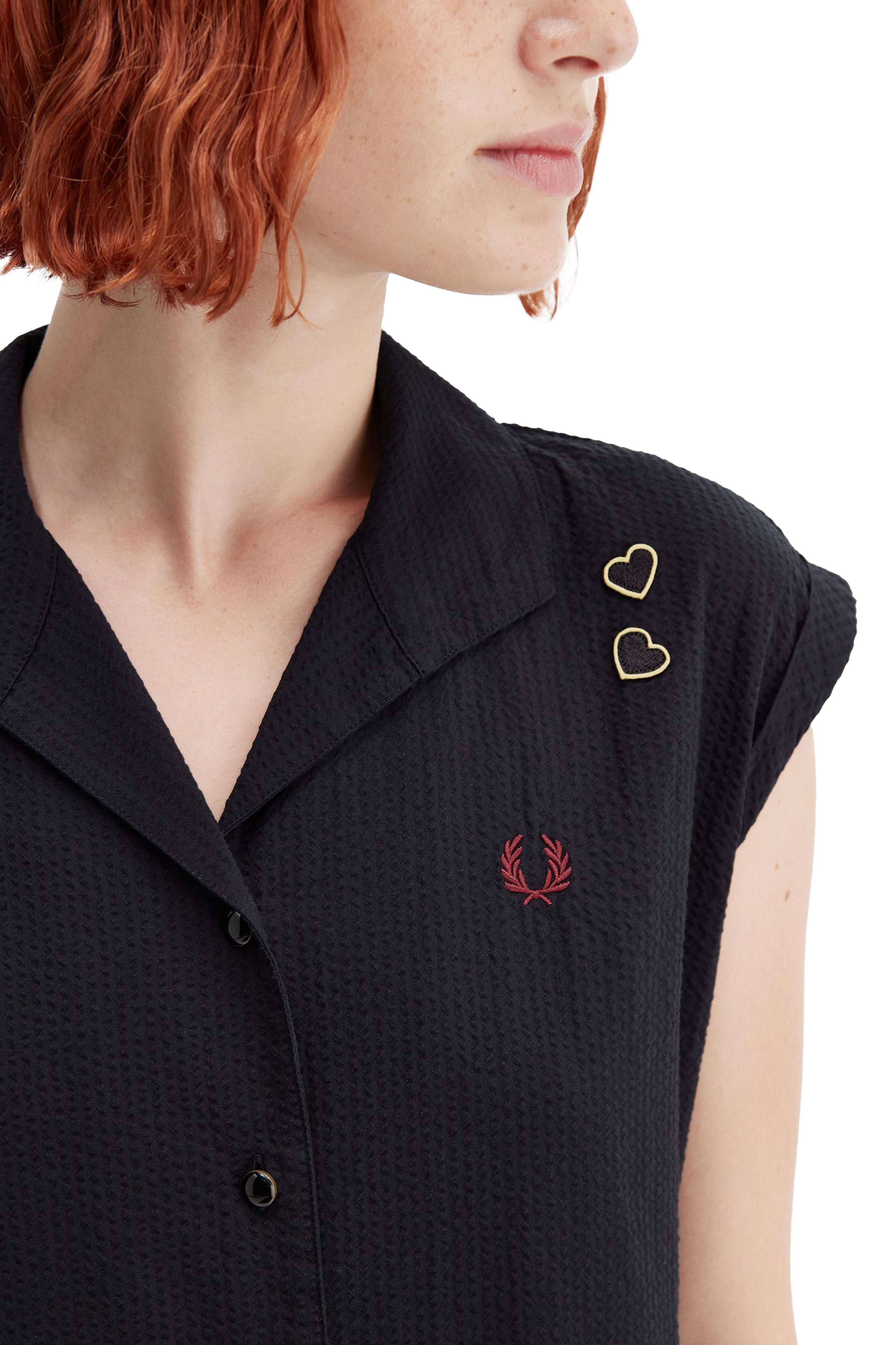 FRED PERRY WOMENS x AMY WINEHOUSE OPEN COLLAR DRES thumbnail 4
