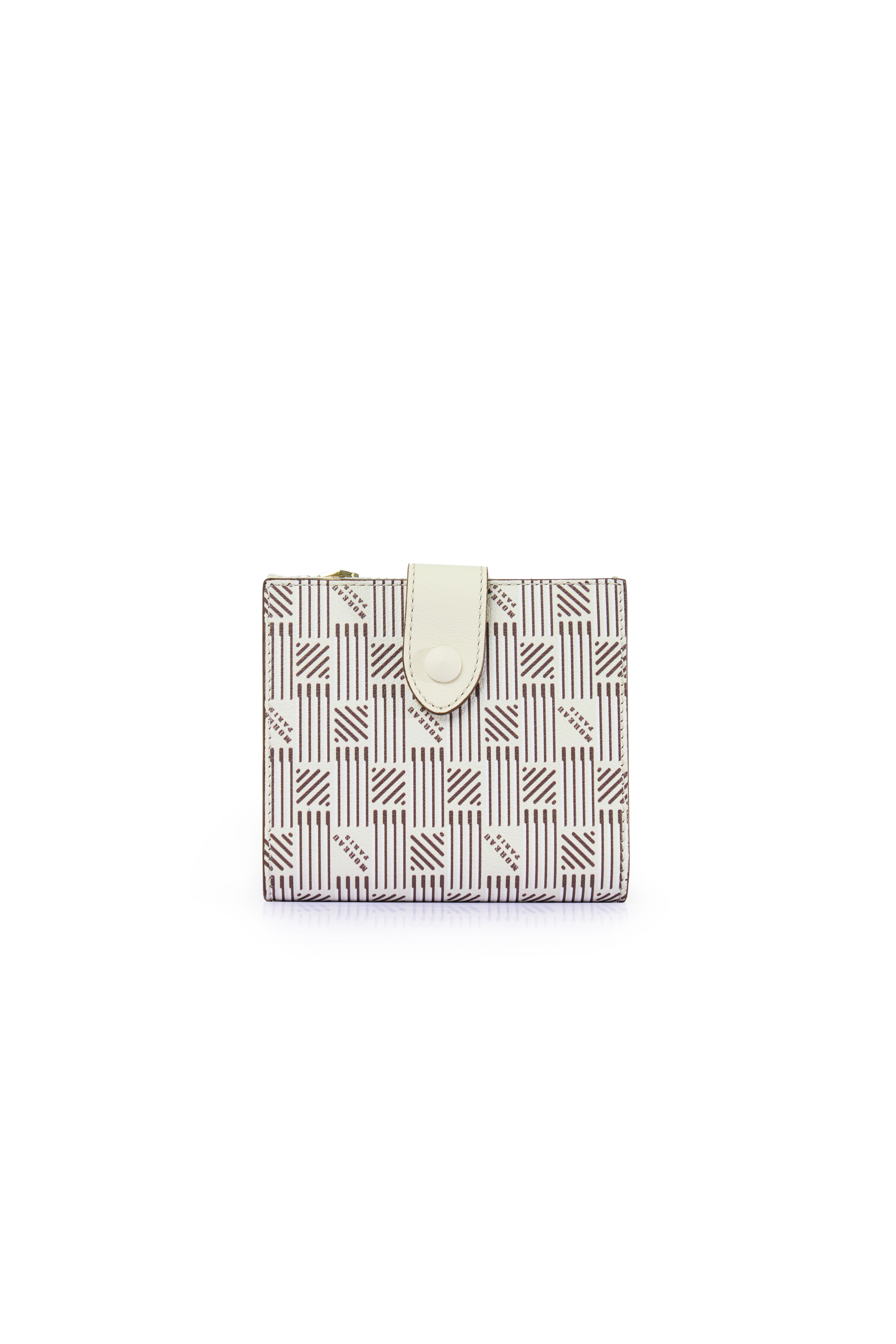 MOREAU-WALLET FLAP W/ ZIP CM