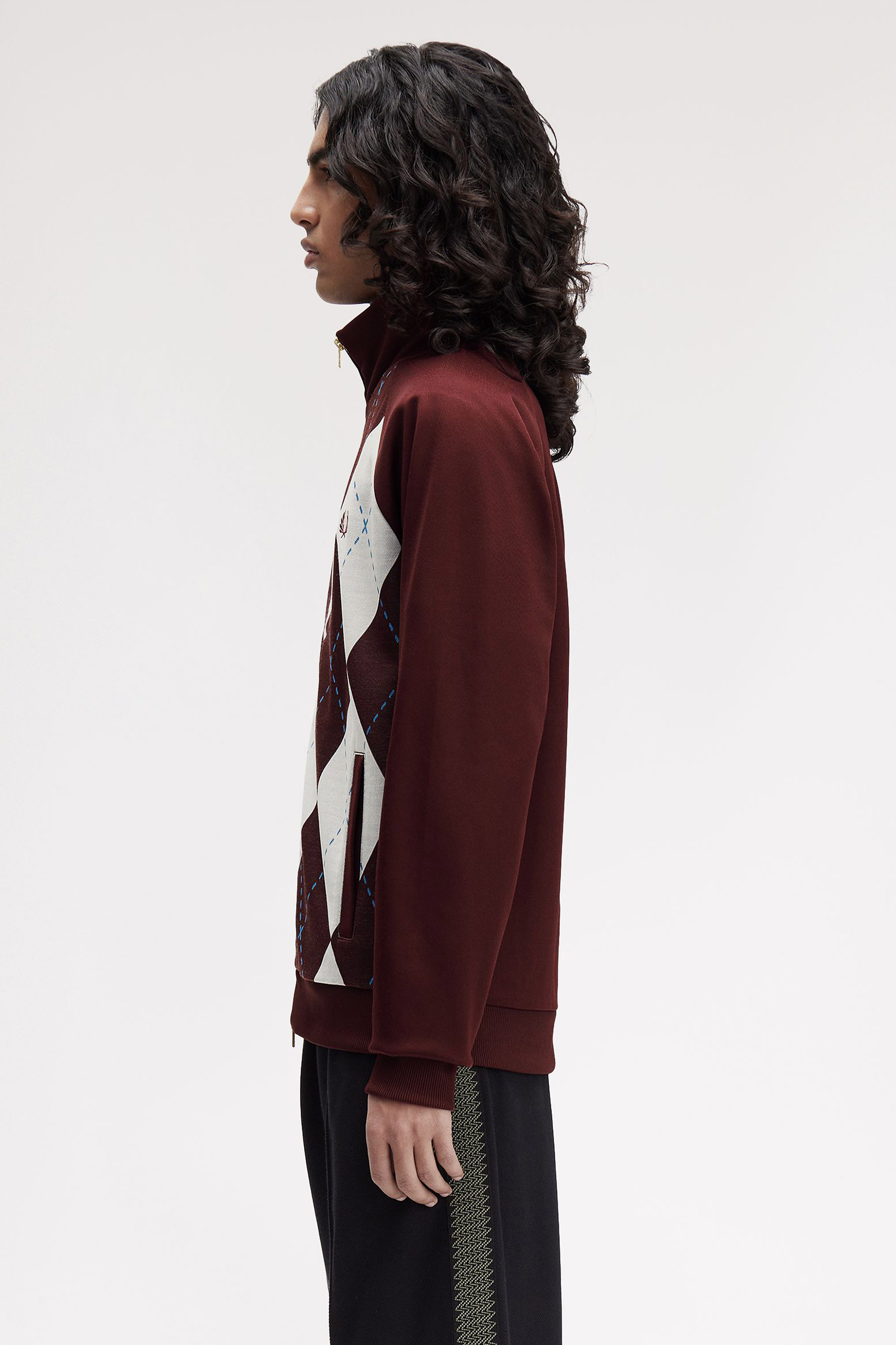 ARGYLE TRACK JACKET thumbnail 8