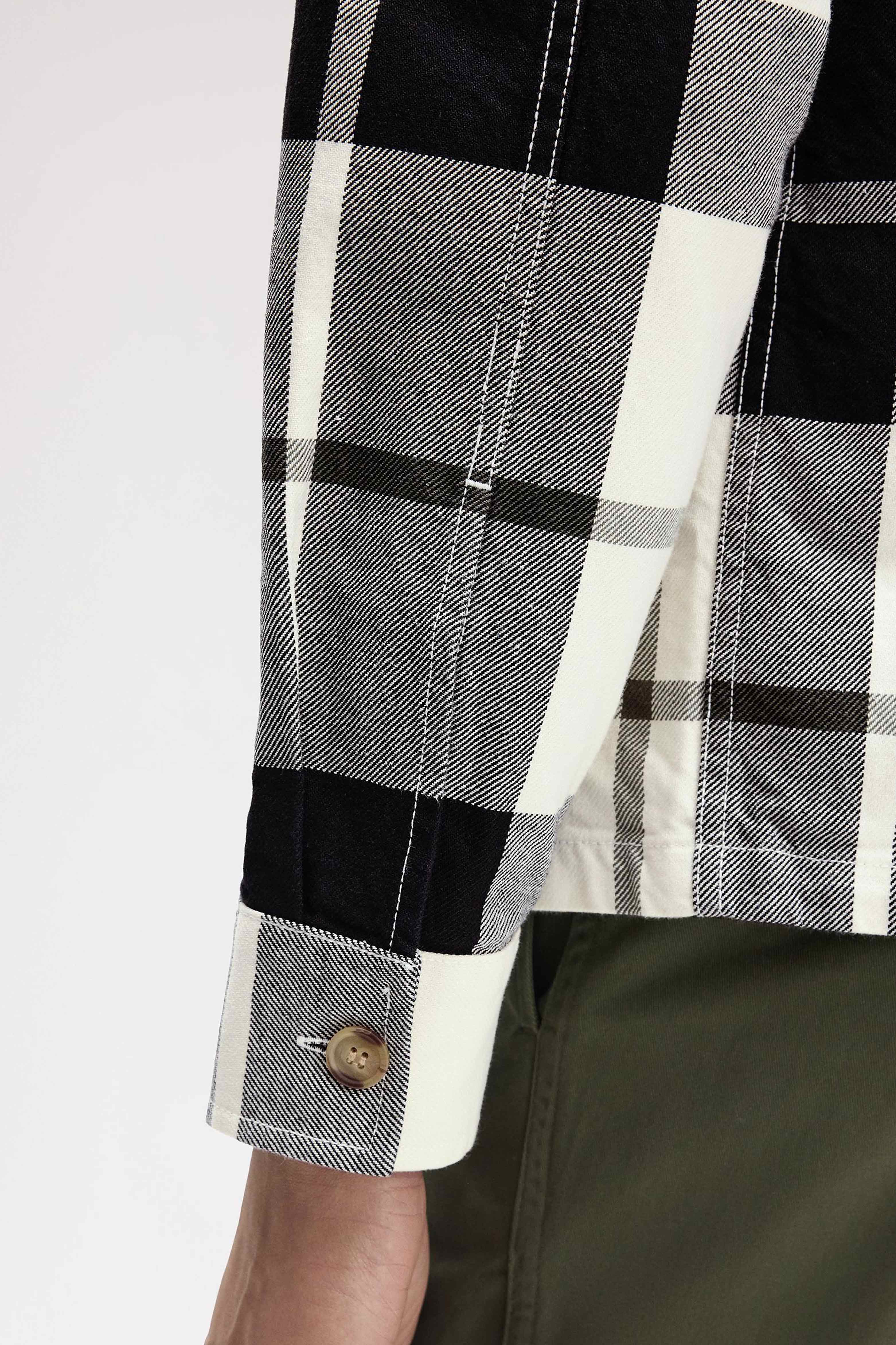 TARTAN TWILL OVERSHIRT thumbnail 6