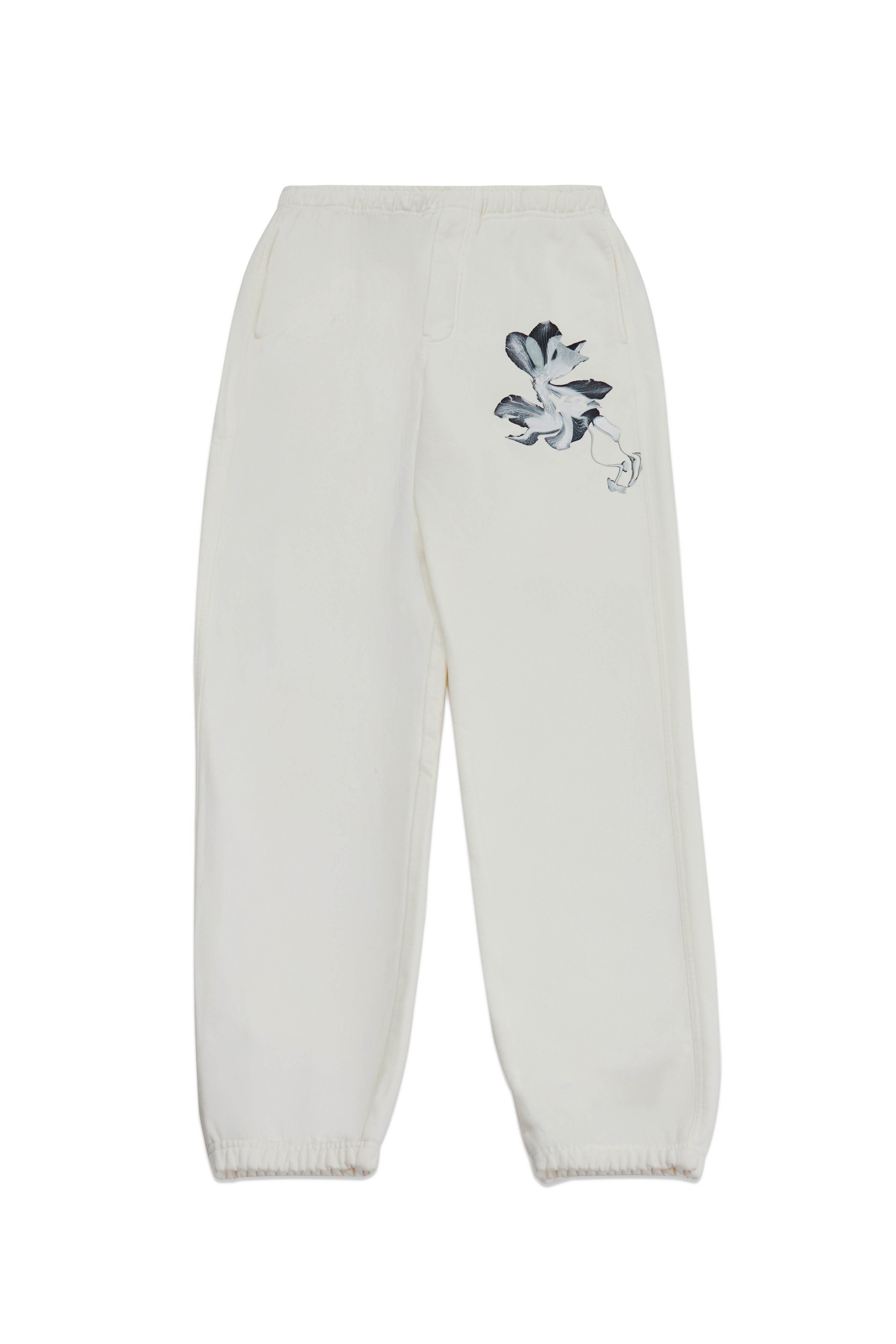 Y-3-GFX FLORAL FITTED PANTS