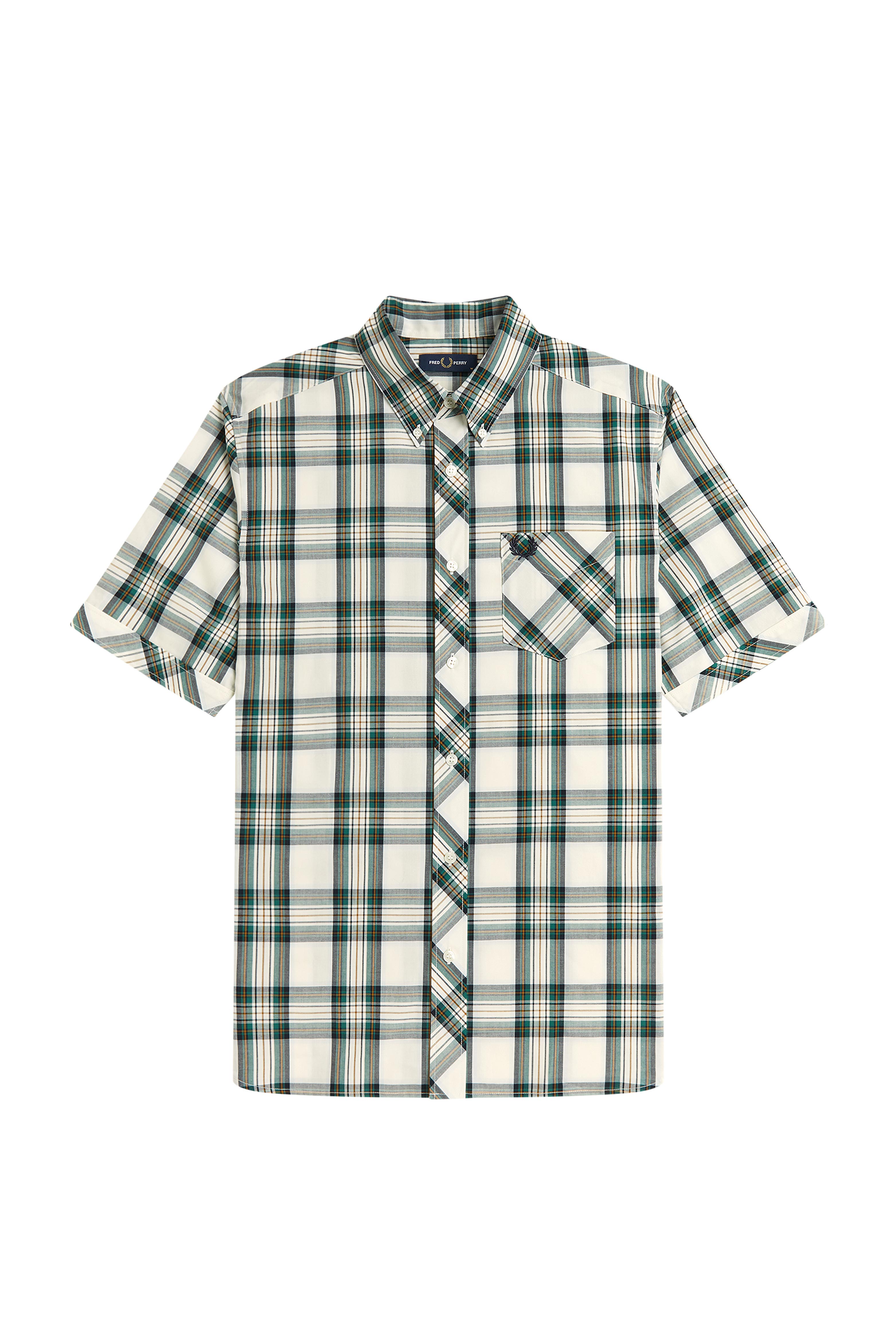 MEN'S CLASSIC TARTAN SHORT SLEEVE SHIRT