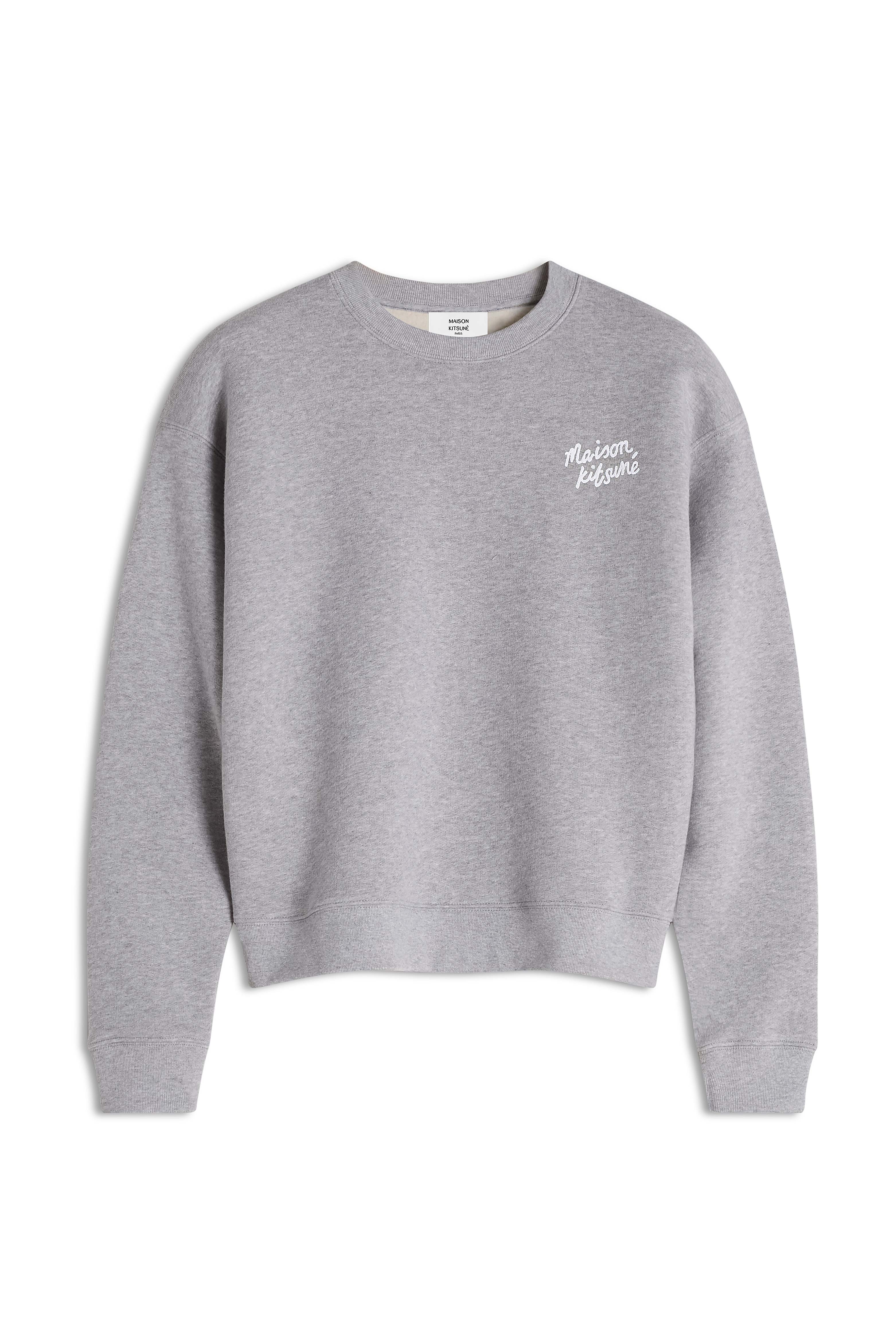 WOMEN'S HANDWRITING EMBROIDERED SWEATSHIRT