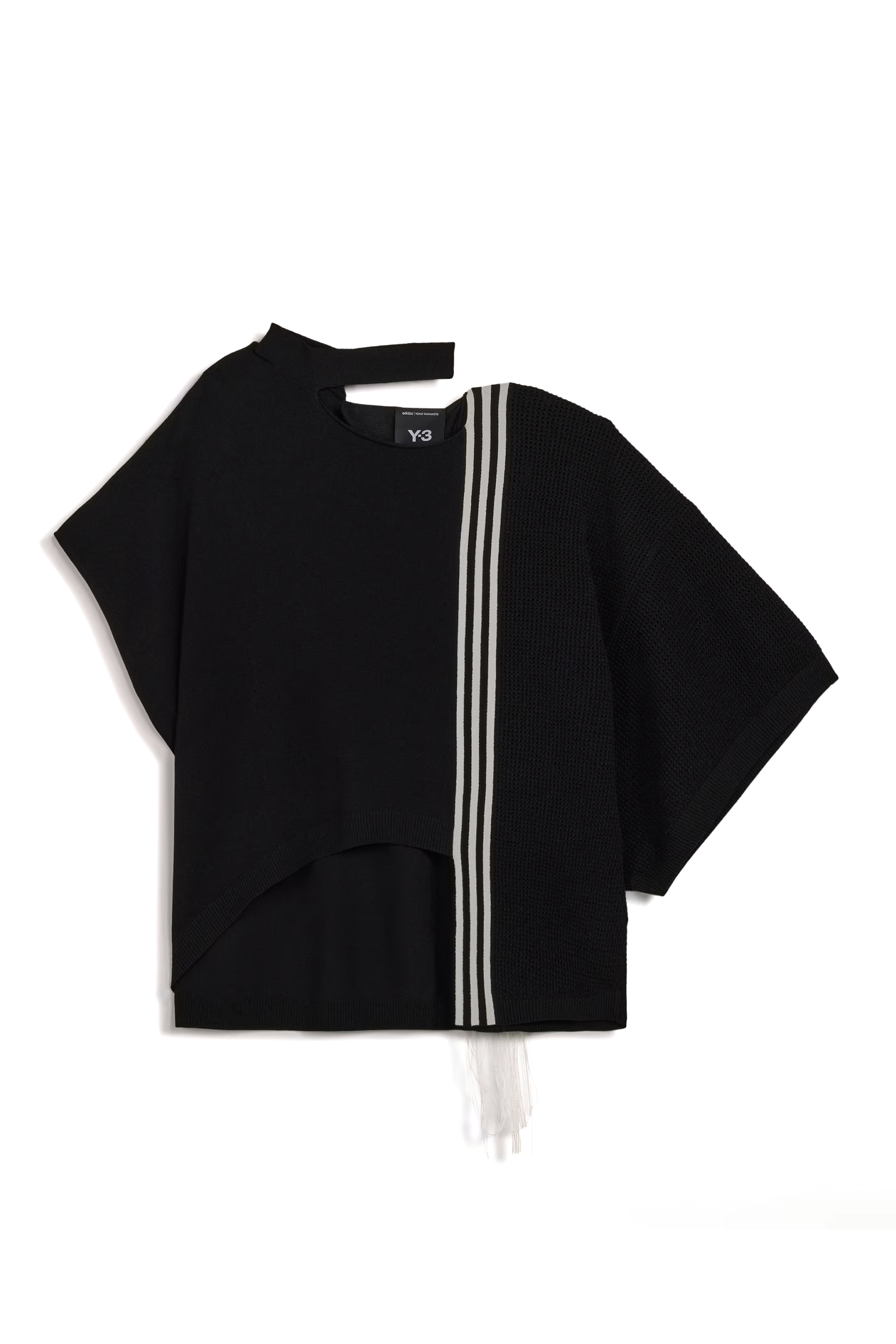 Y-3 3-STRIPES ONE SHOULDER CHO