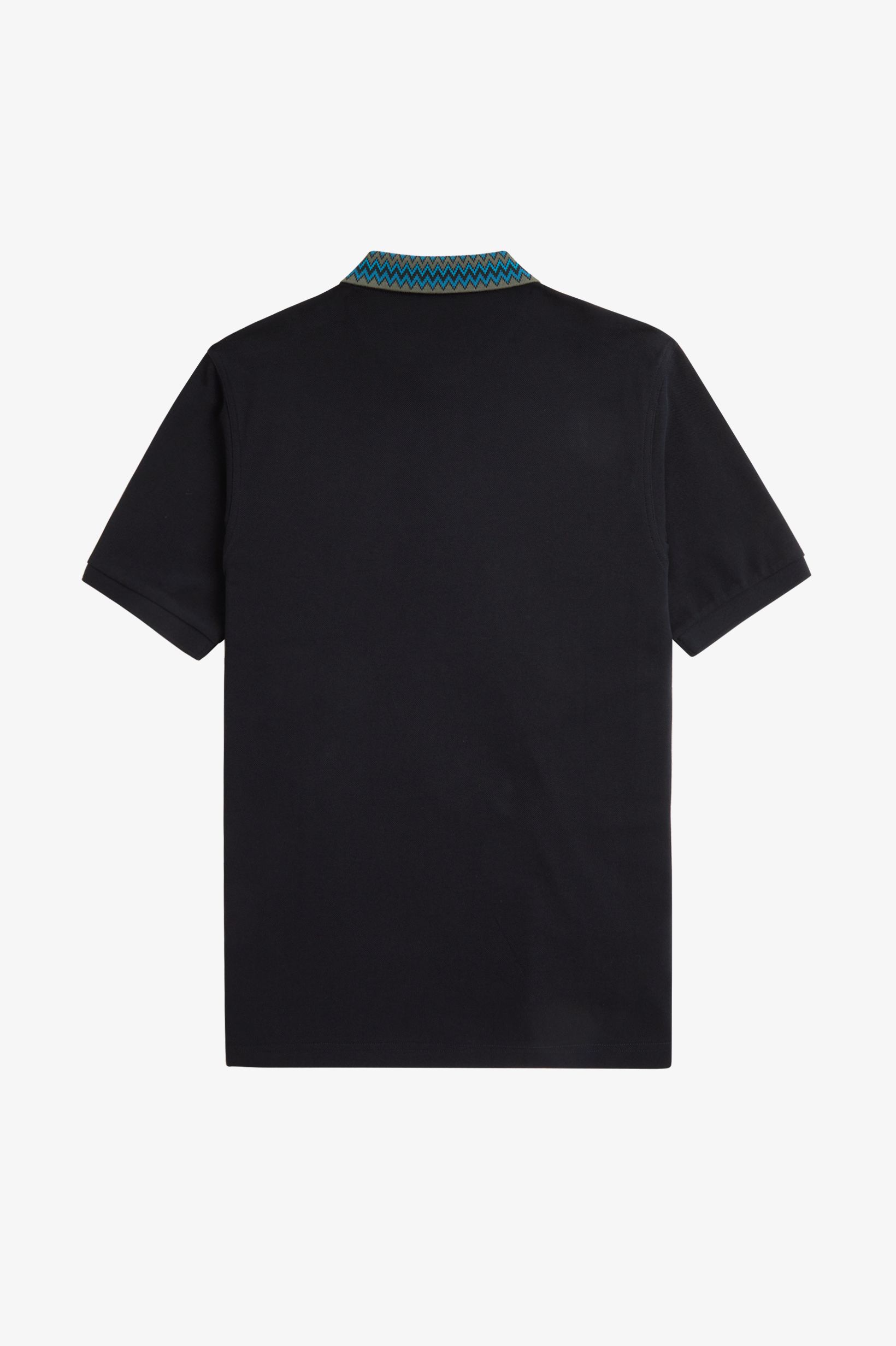 JACQUARD COLLAR POLO SHIRT thumbnail 2