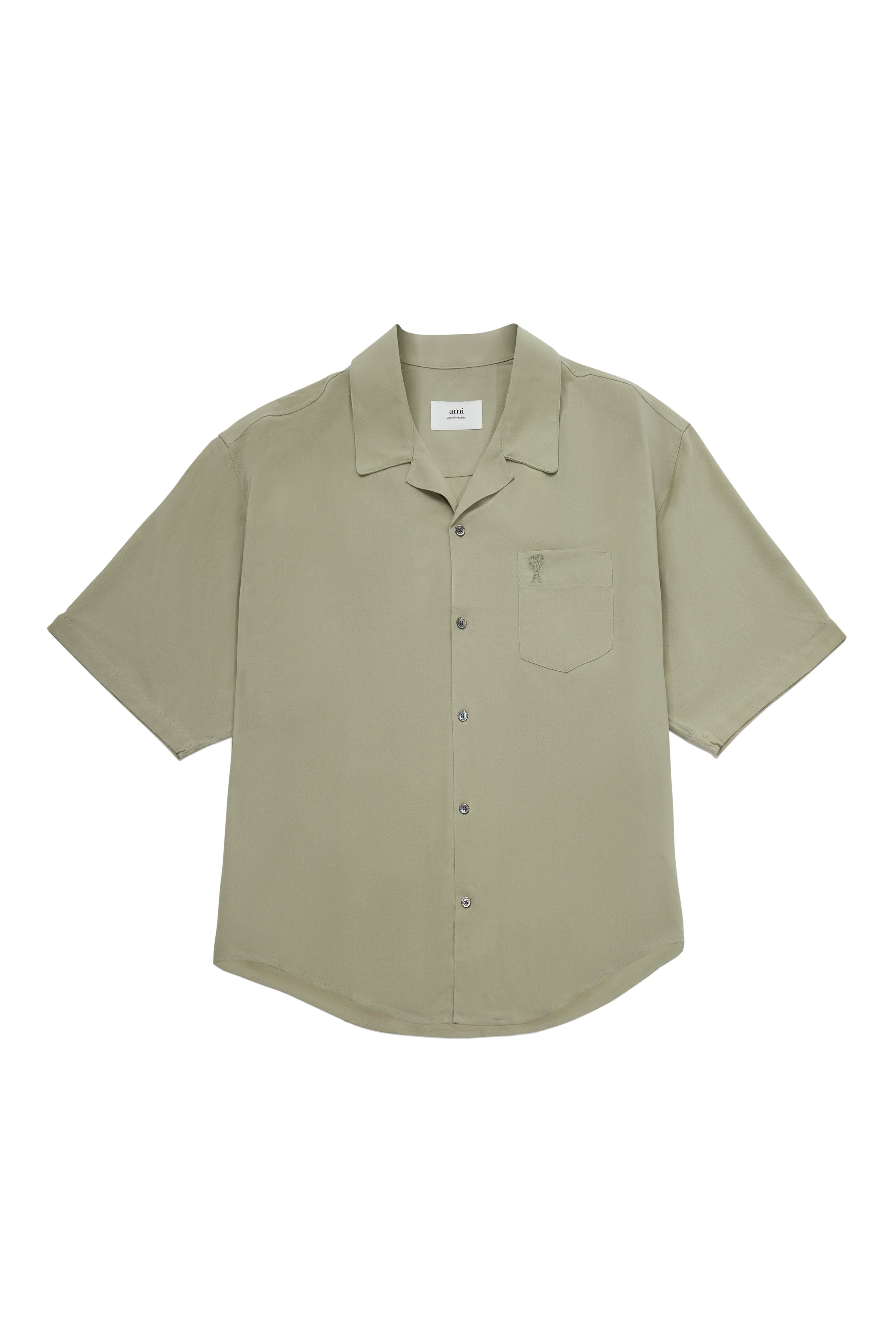 CAMP COLLAR SHORTSLEEVE SHIRT