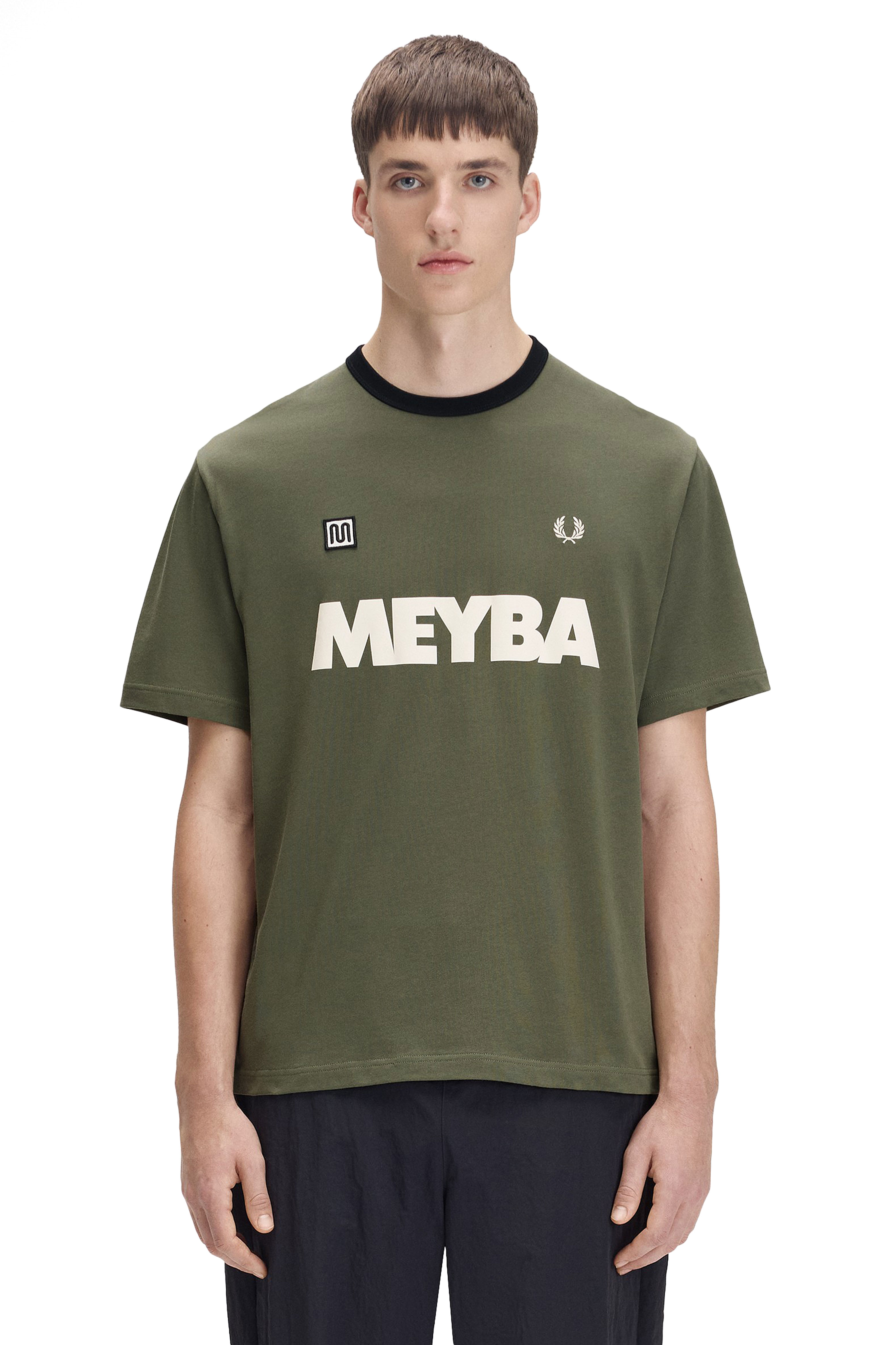 FRED PERRY X MEYBA MEN'S RINGER T-SHIRT thumbnail 4