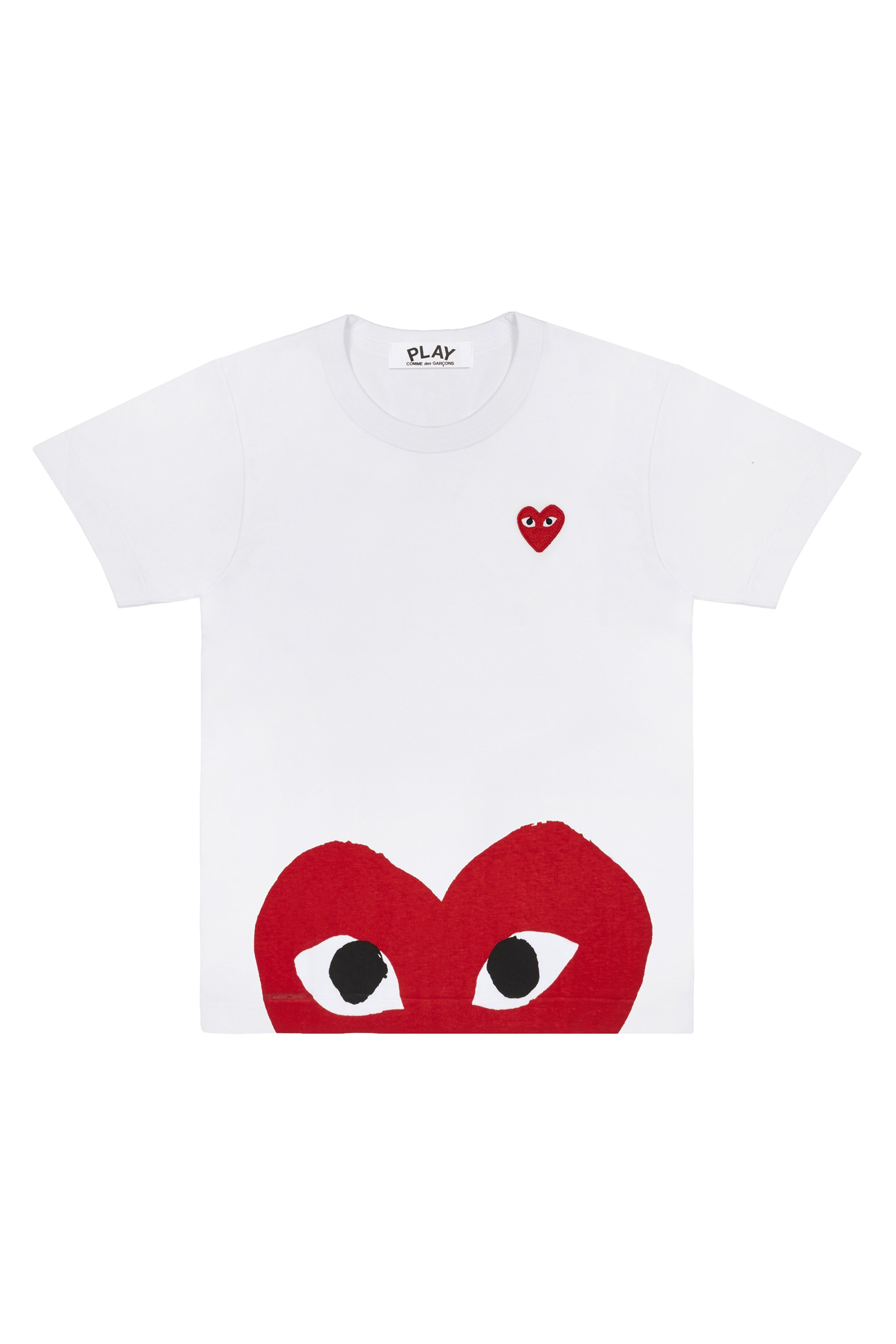 PLAY PEEKING HEART T-SHIRT