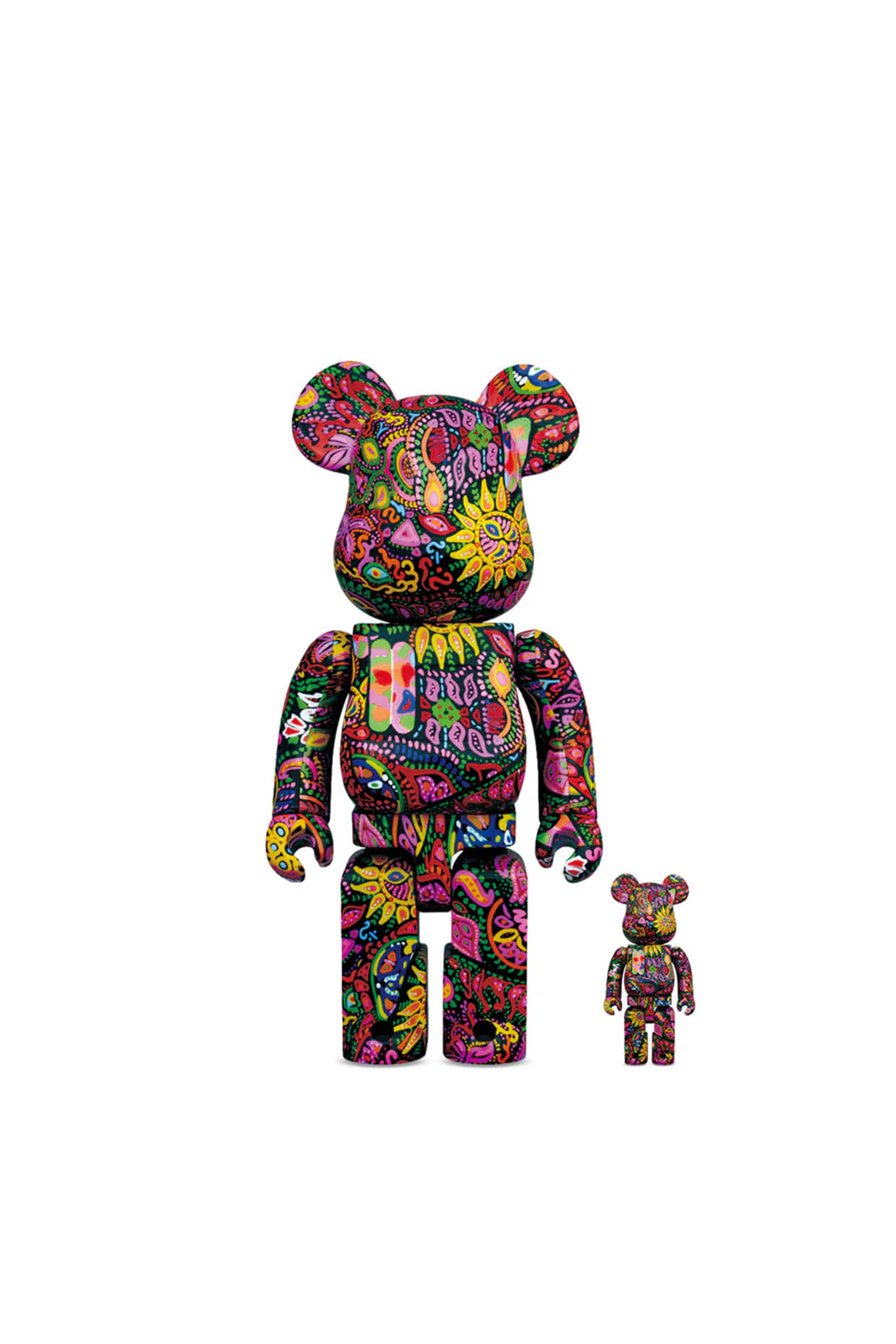BE@RBRICK PSYCHEDELIC PAISLEY 100% & 400%