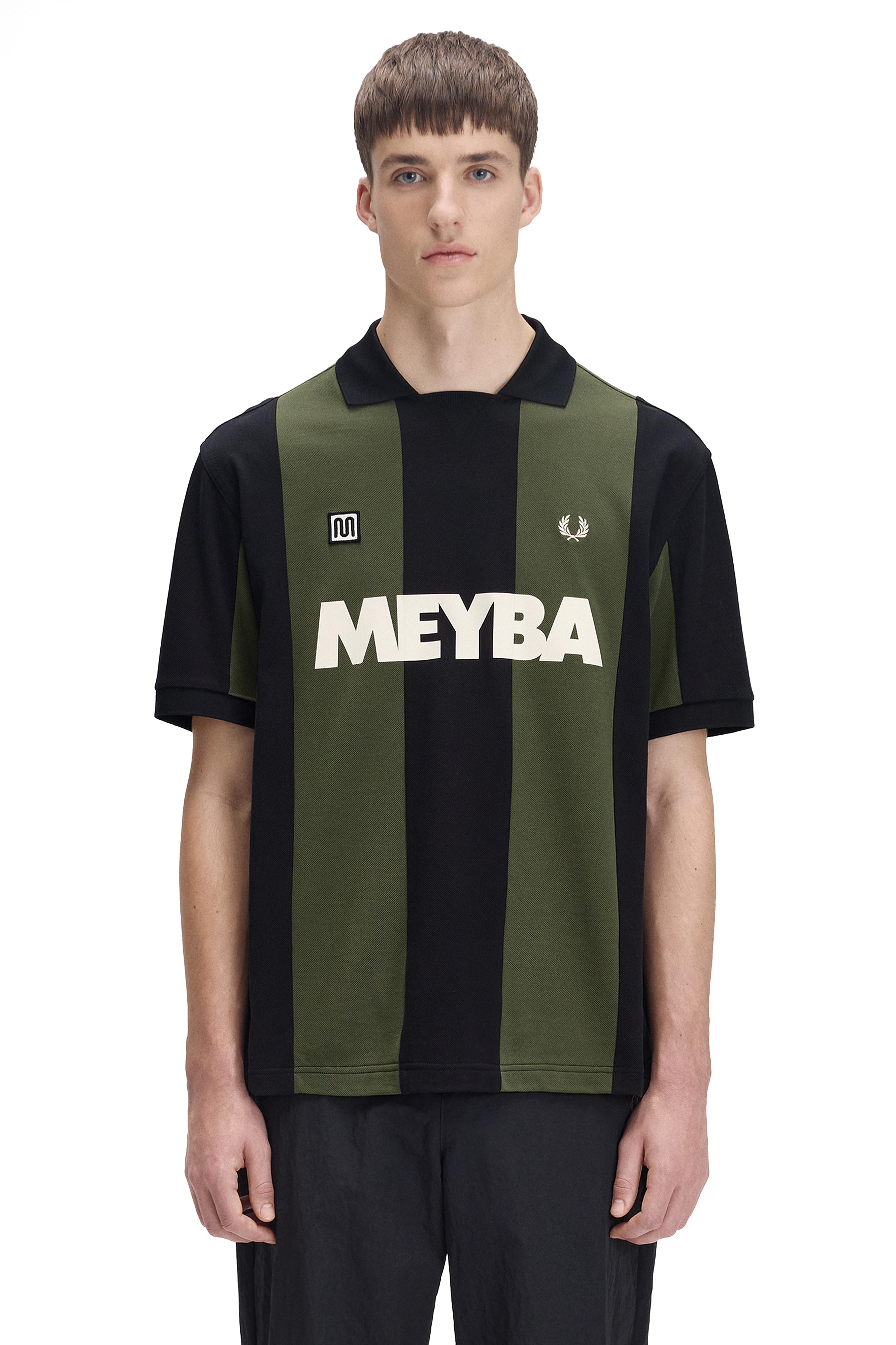 FRED PERRY X MEYBA MEN'S CUT AND SEW POLO SHIRT thumbnail 4