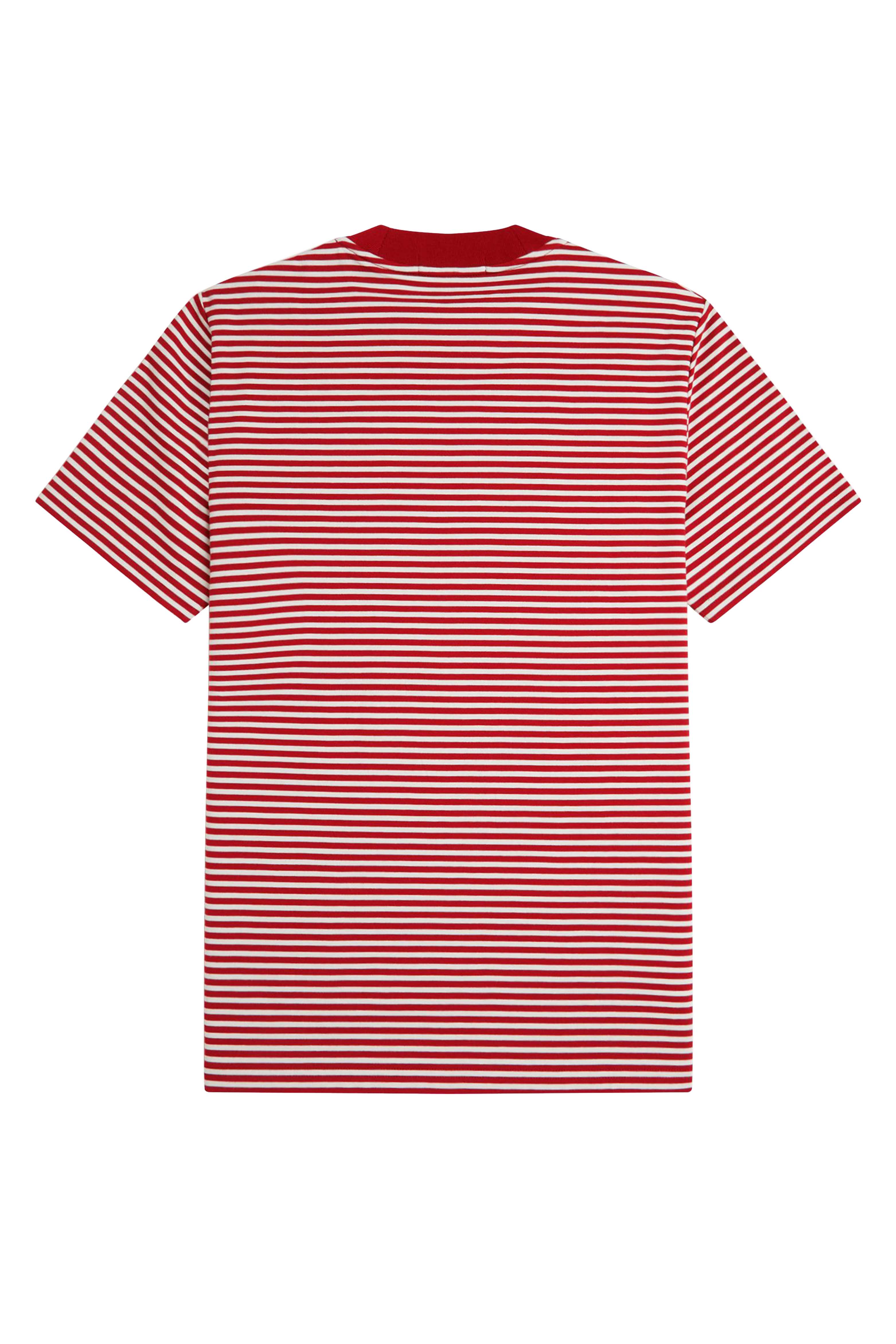 FINE STRIPE HEAVYWEIGHT TSHIRT thumbnail 2