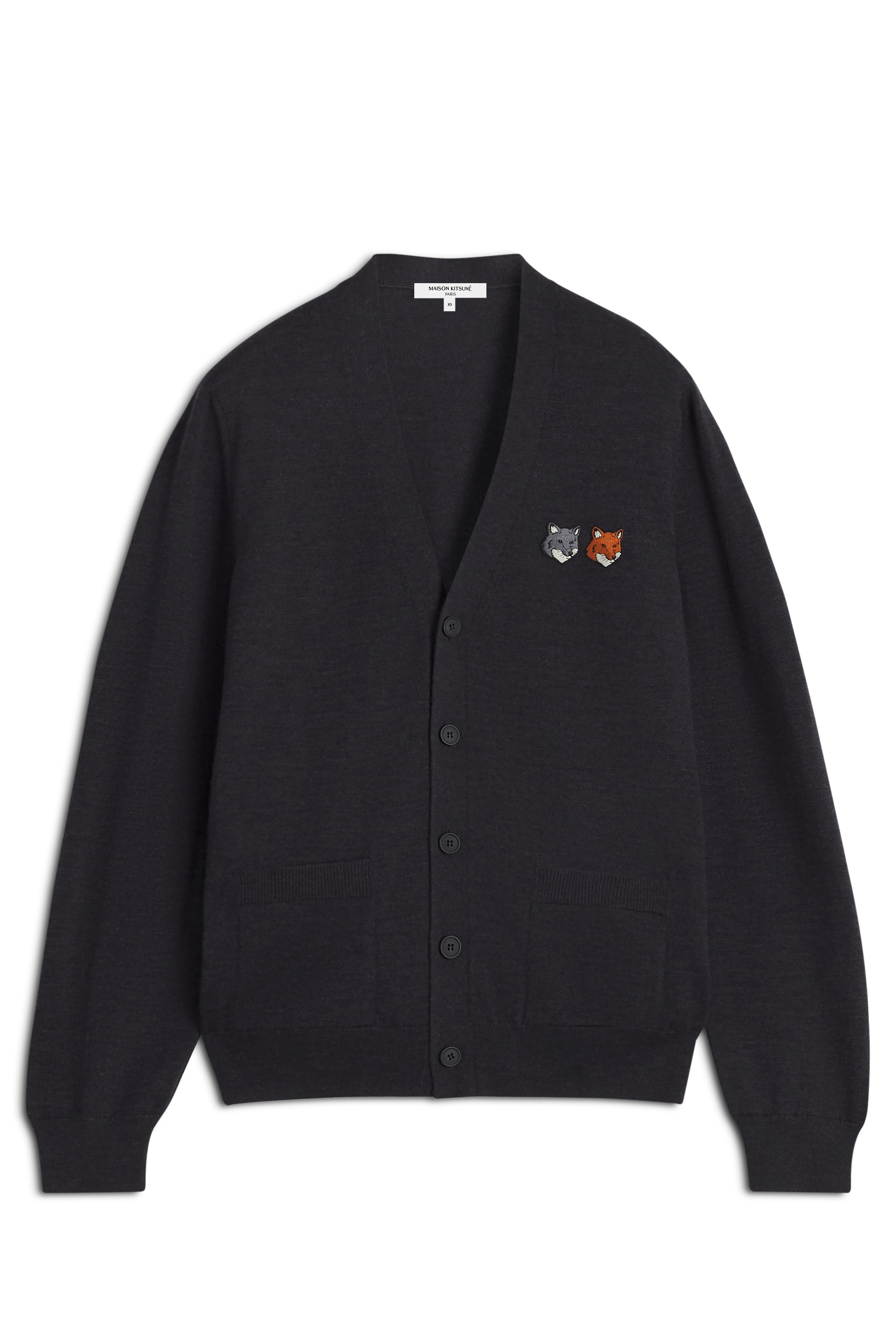 DOUBLE BOLD FOX HEAD PATCH REG