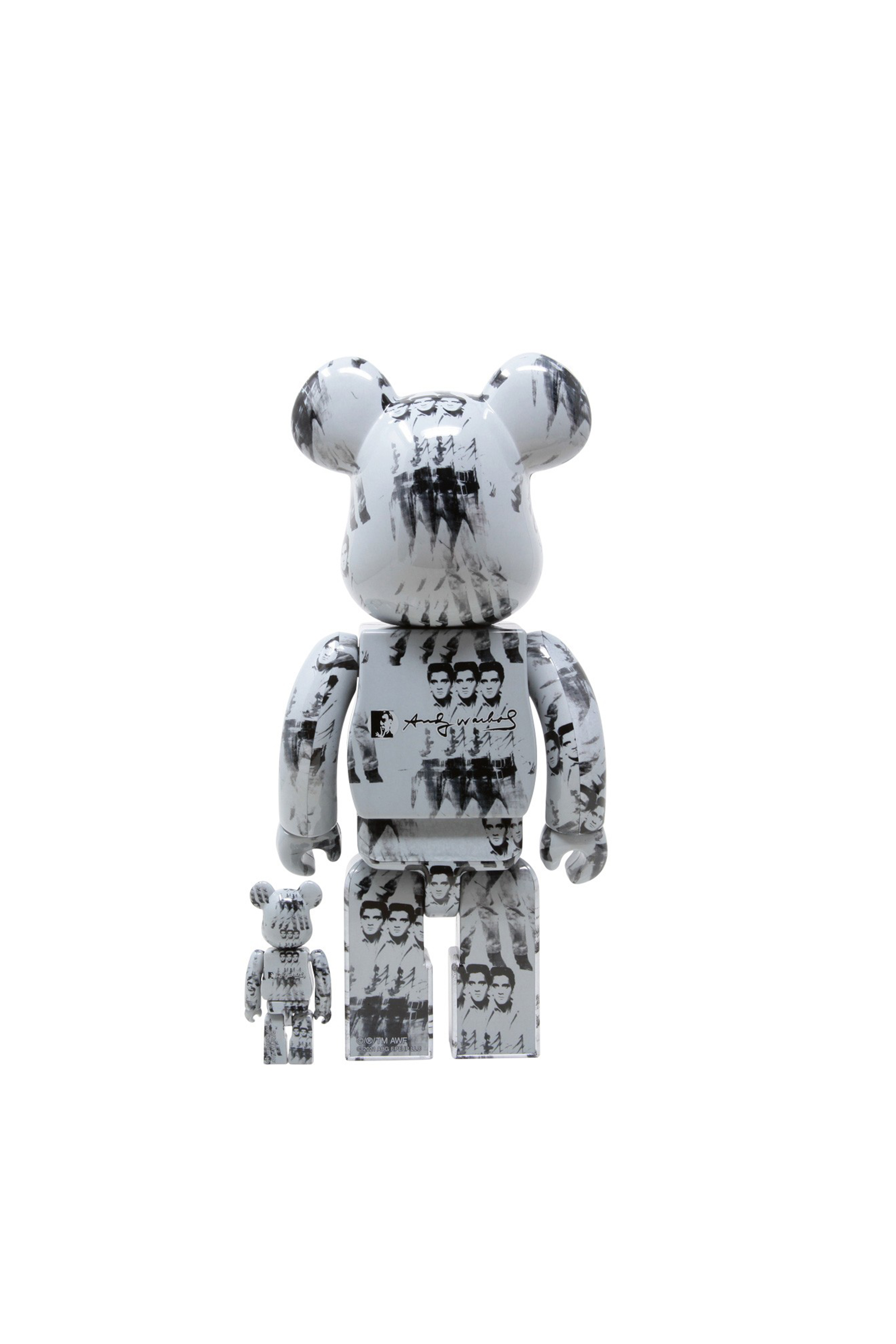 BE@RBRICK ANDY WARHOL'S ELVIS thumbnail 2