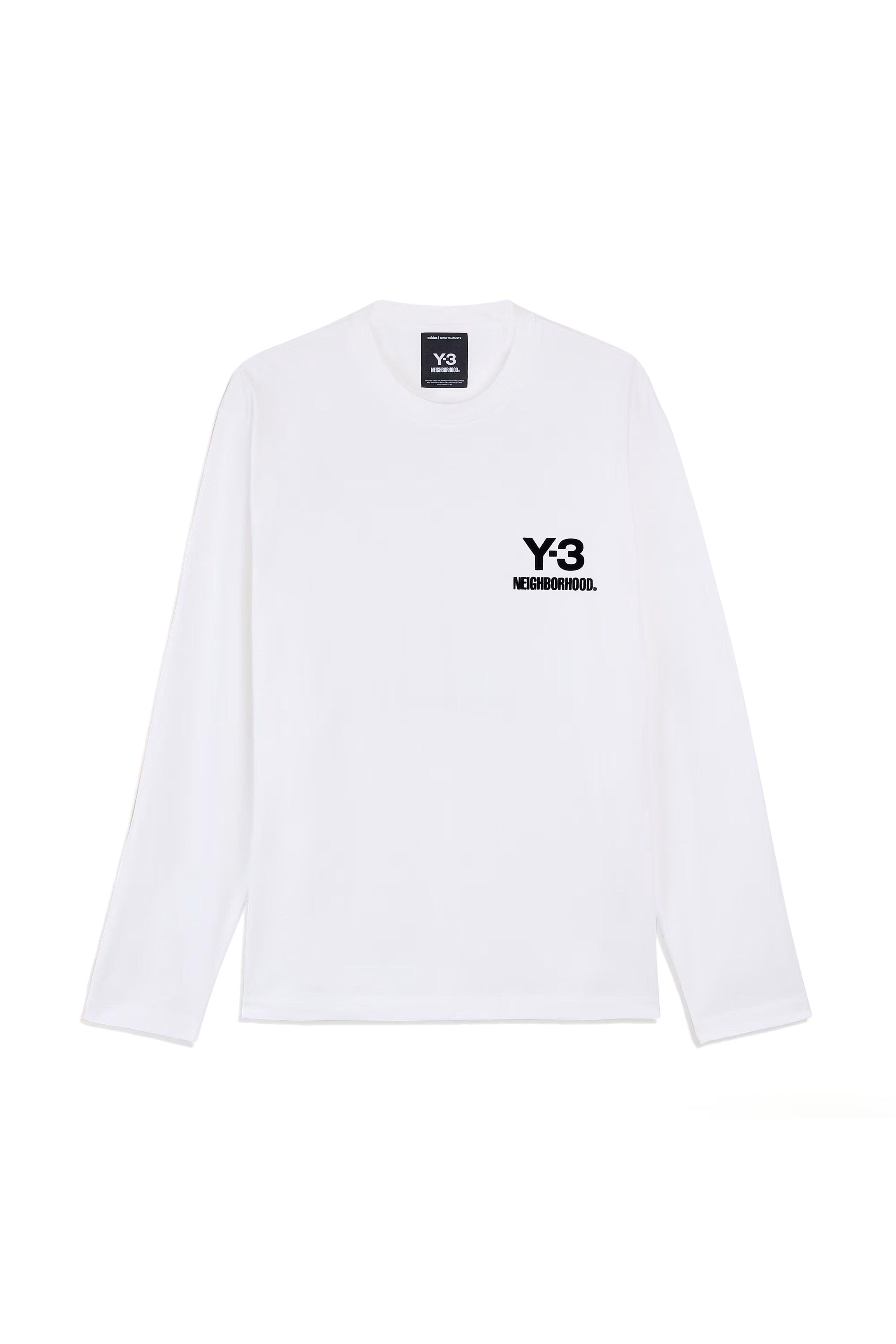 Y-3 NEIGHBORHOOD MEN'S LOGO LS T-SHIRT