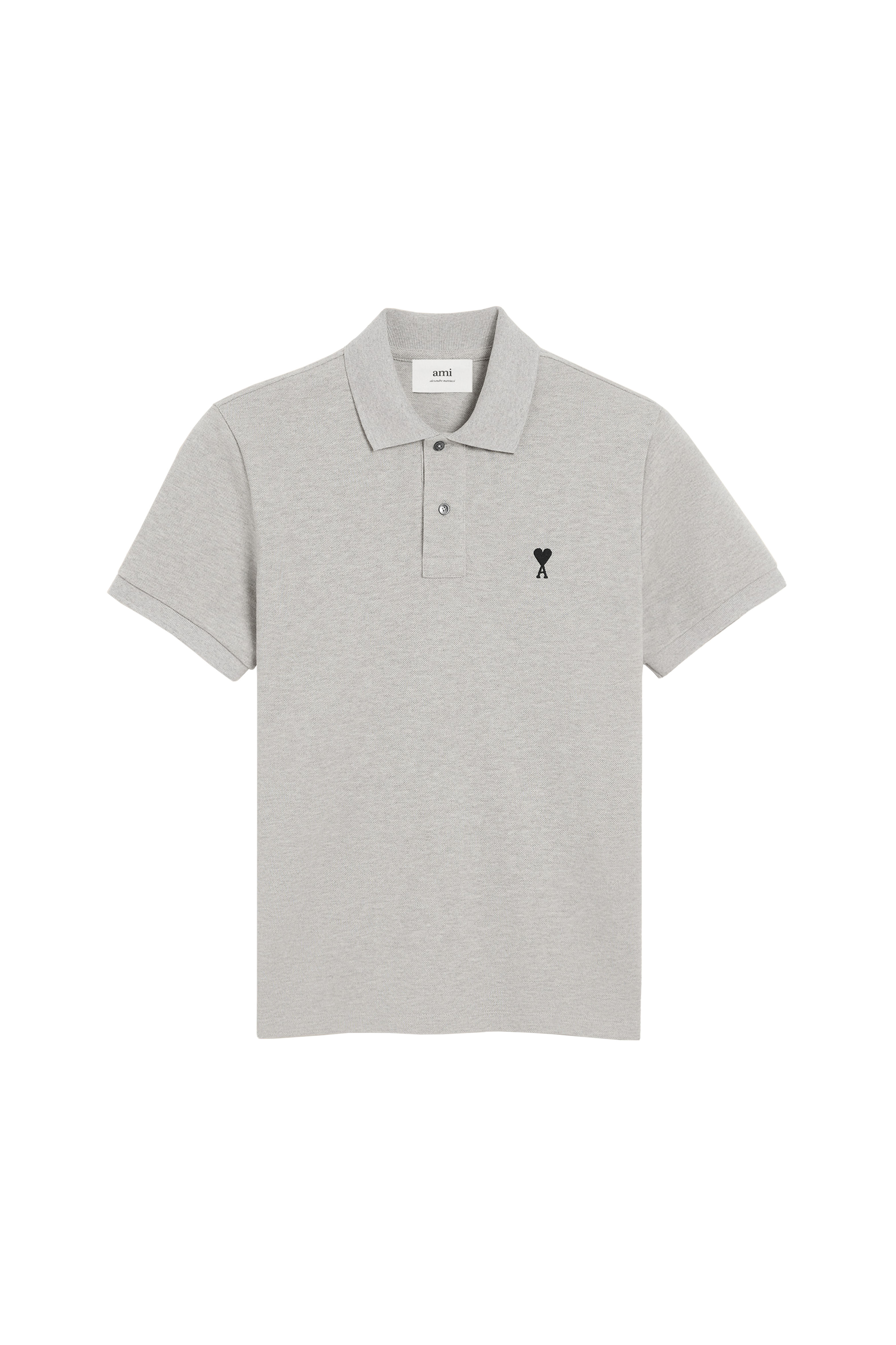 BLACK AMI DE COEUR POLO SHIRT