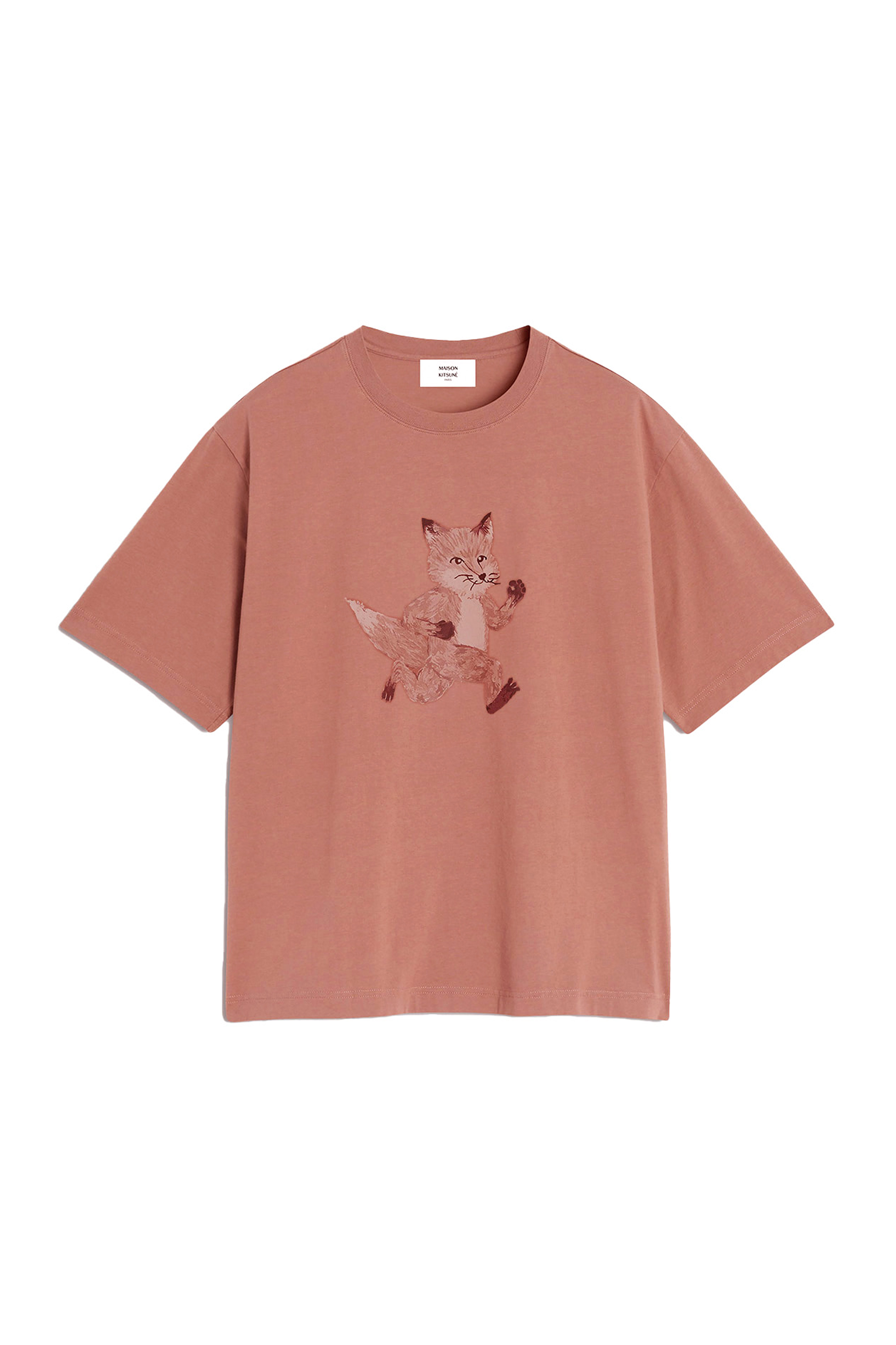 MENS TONAL FOX PATCH CLASSIC POCKET T-SHIRT