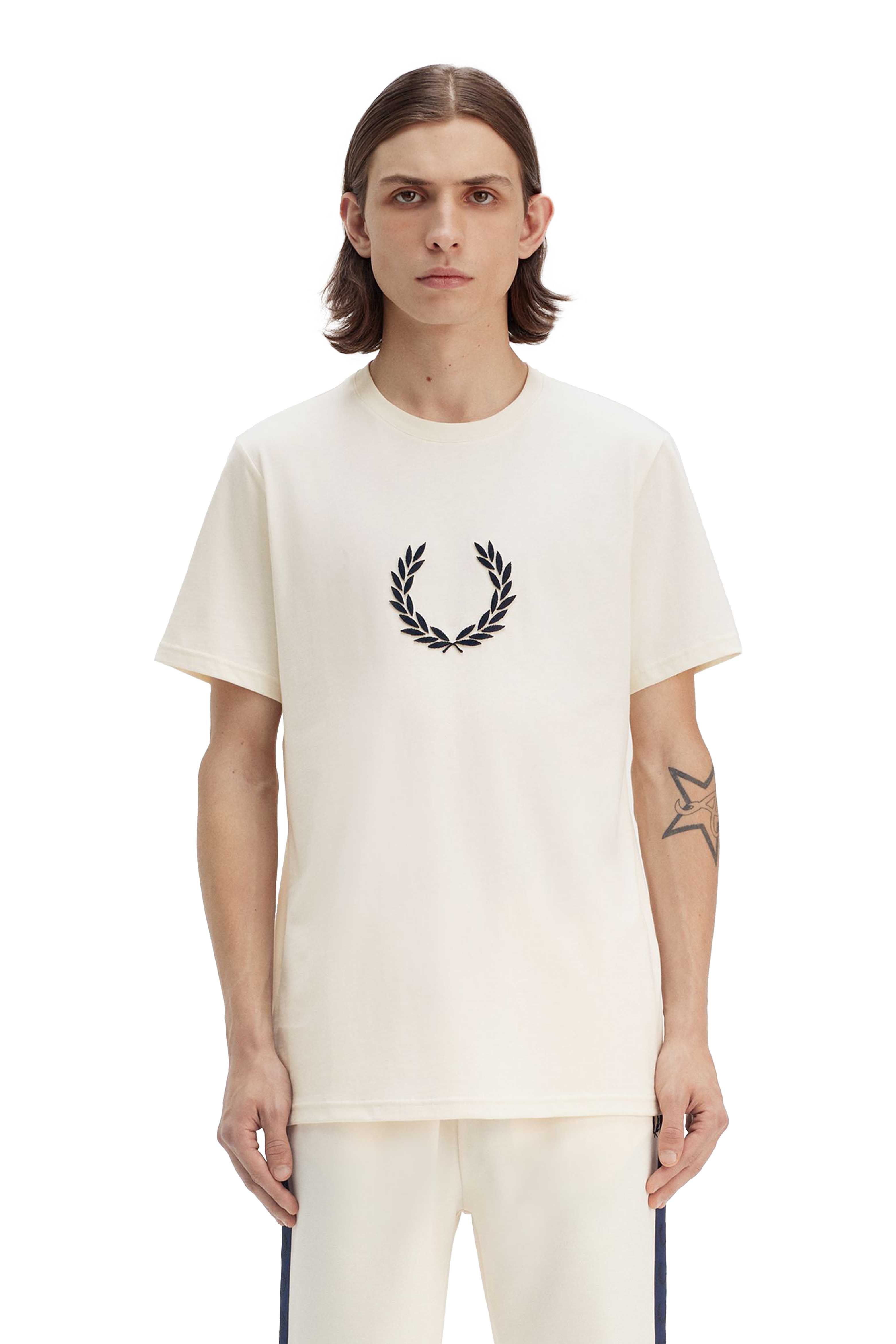 TEXTURED LAUREL WREATH T-SHIRT thumbnail 5