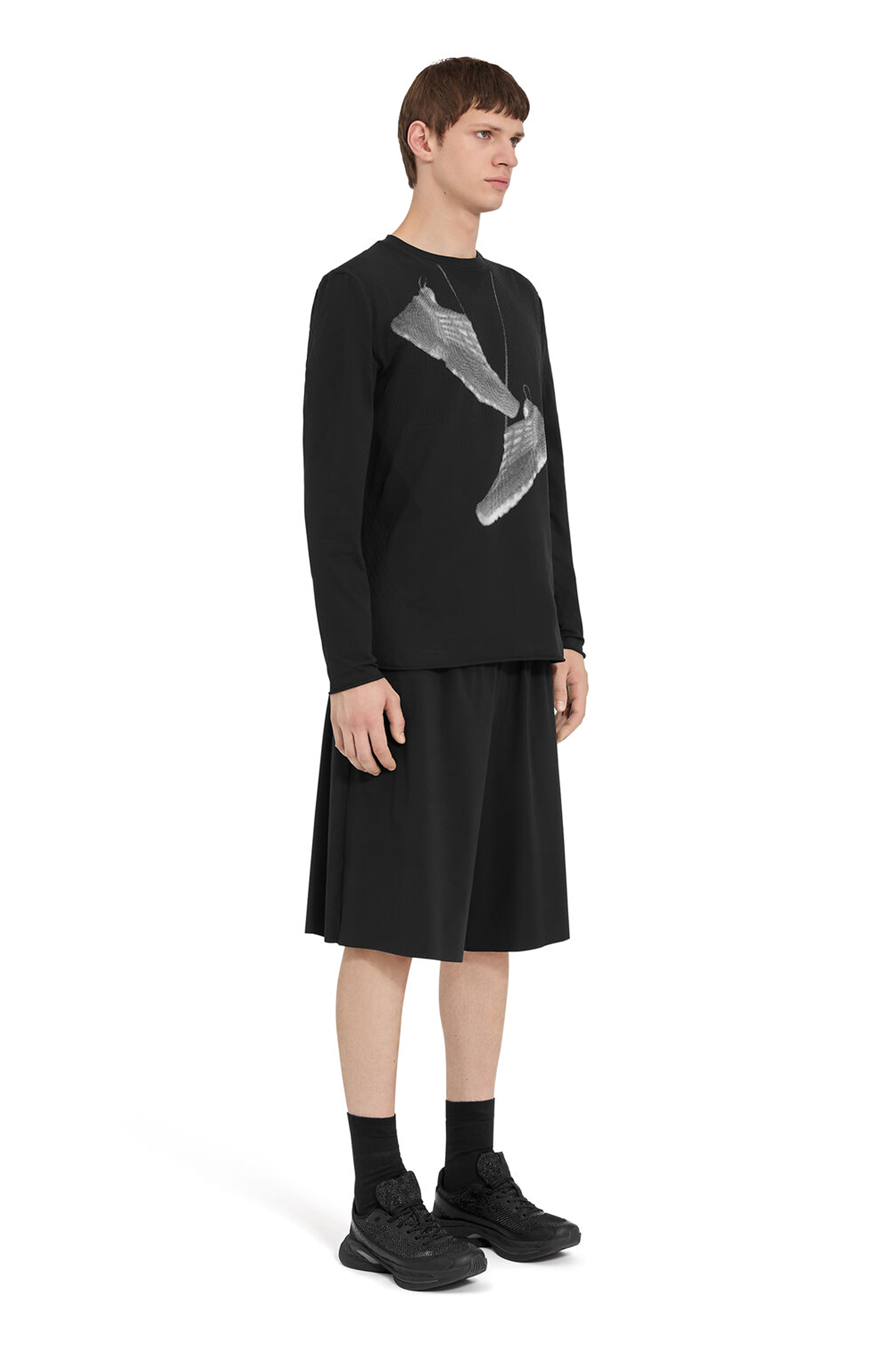 MM6 MAISON MARGIELA X SALOMON NYLON LONG T-SHIRT thumbnail 3