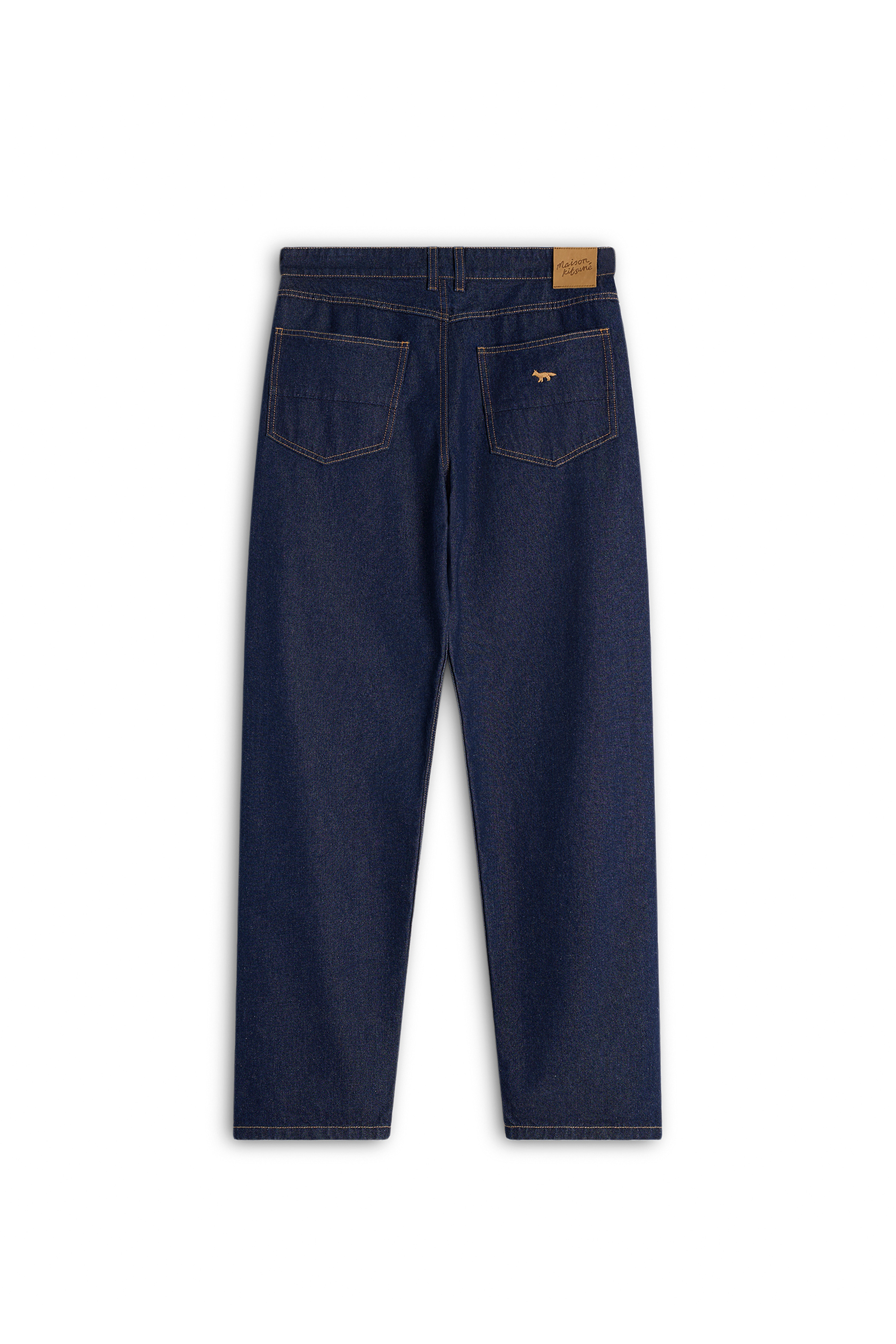 MENS STRAIGHT CUT DENIM JEANS thumbnail 2