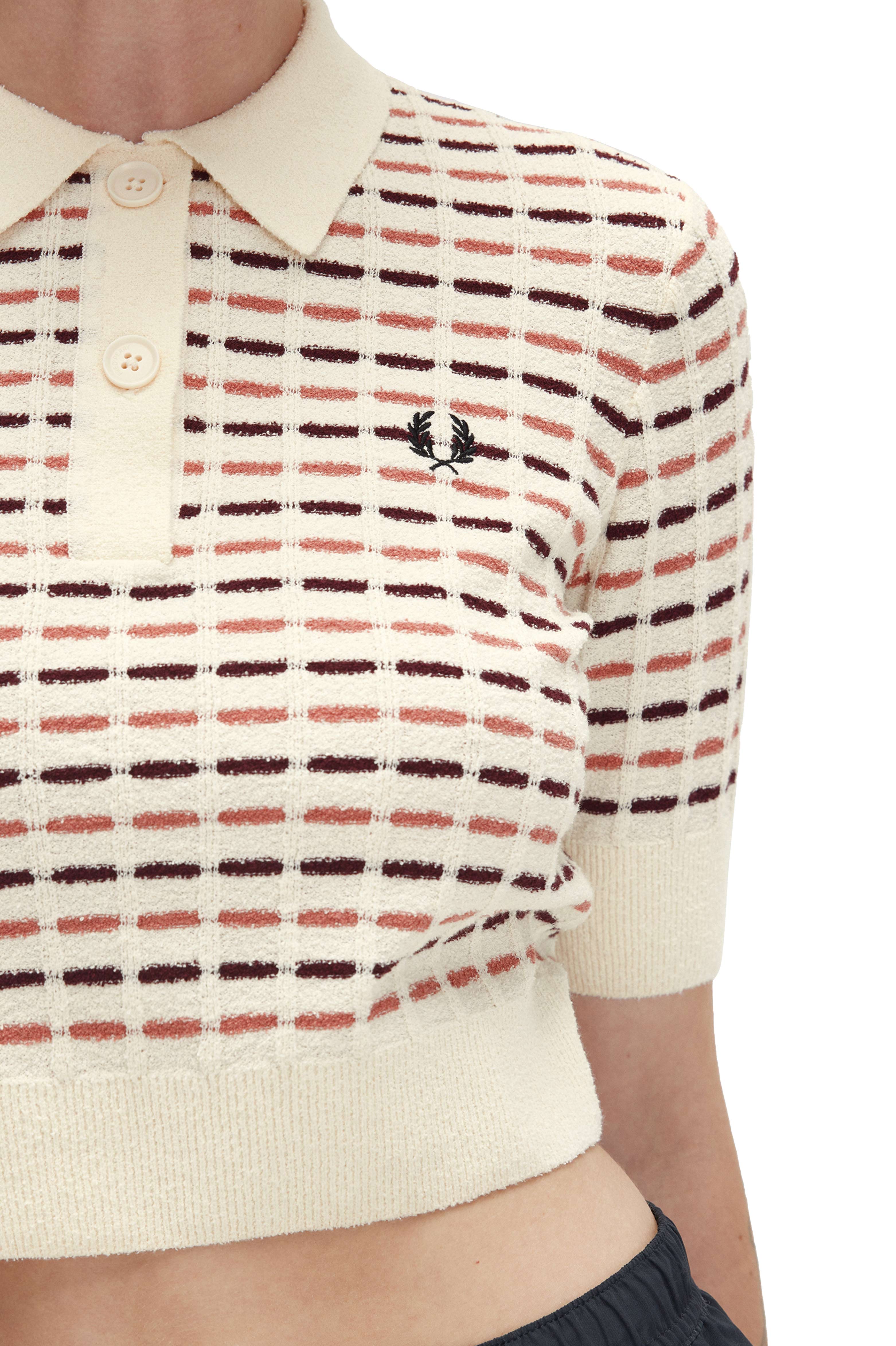 BOUCLE KNITTED POLO SHIRT thumbnail 5