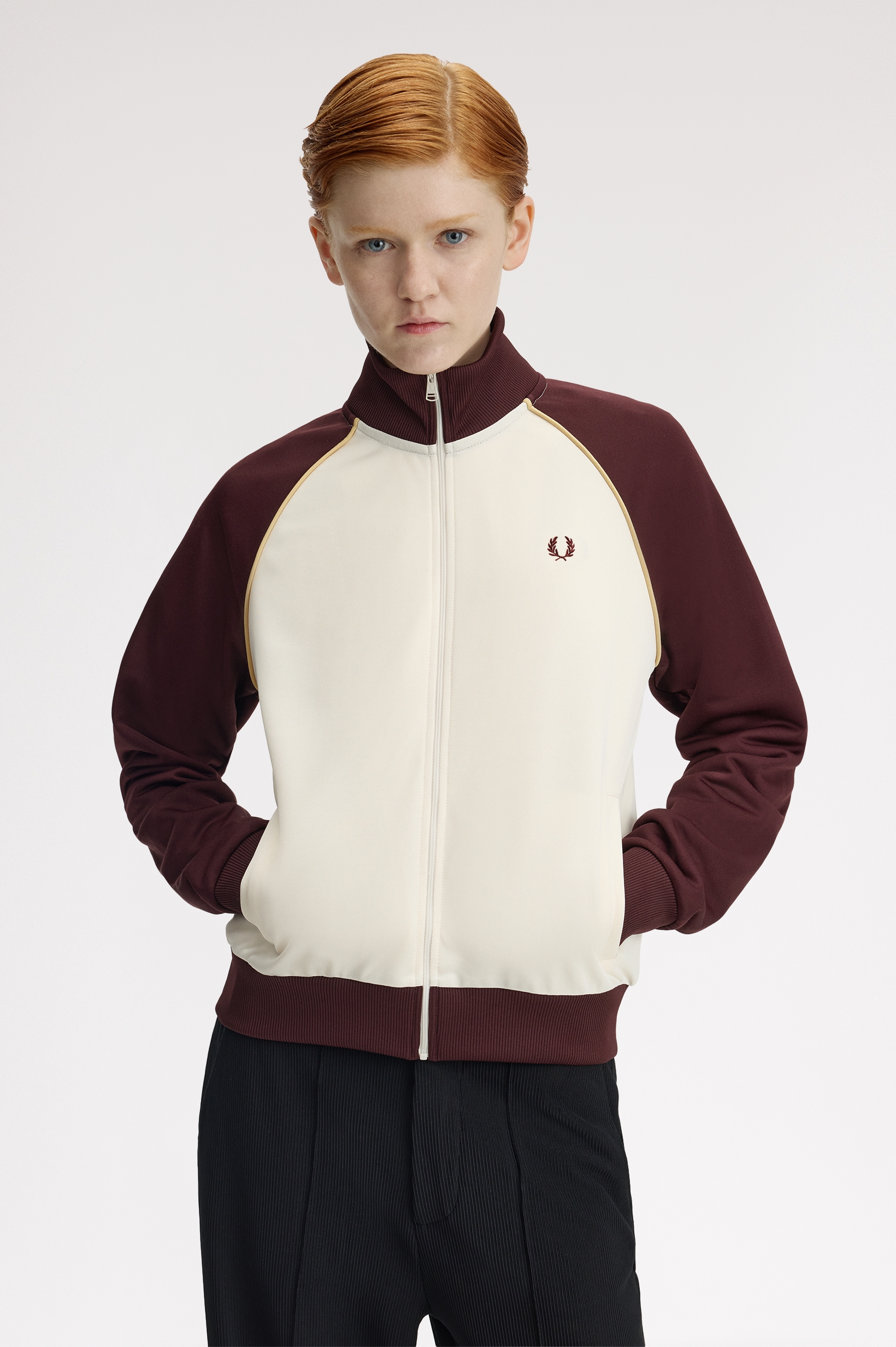WOMENS COLOUR BLOCK TRACK JACKET thumbnail 3