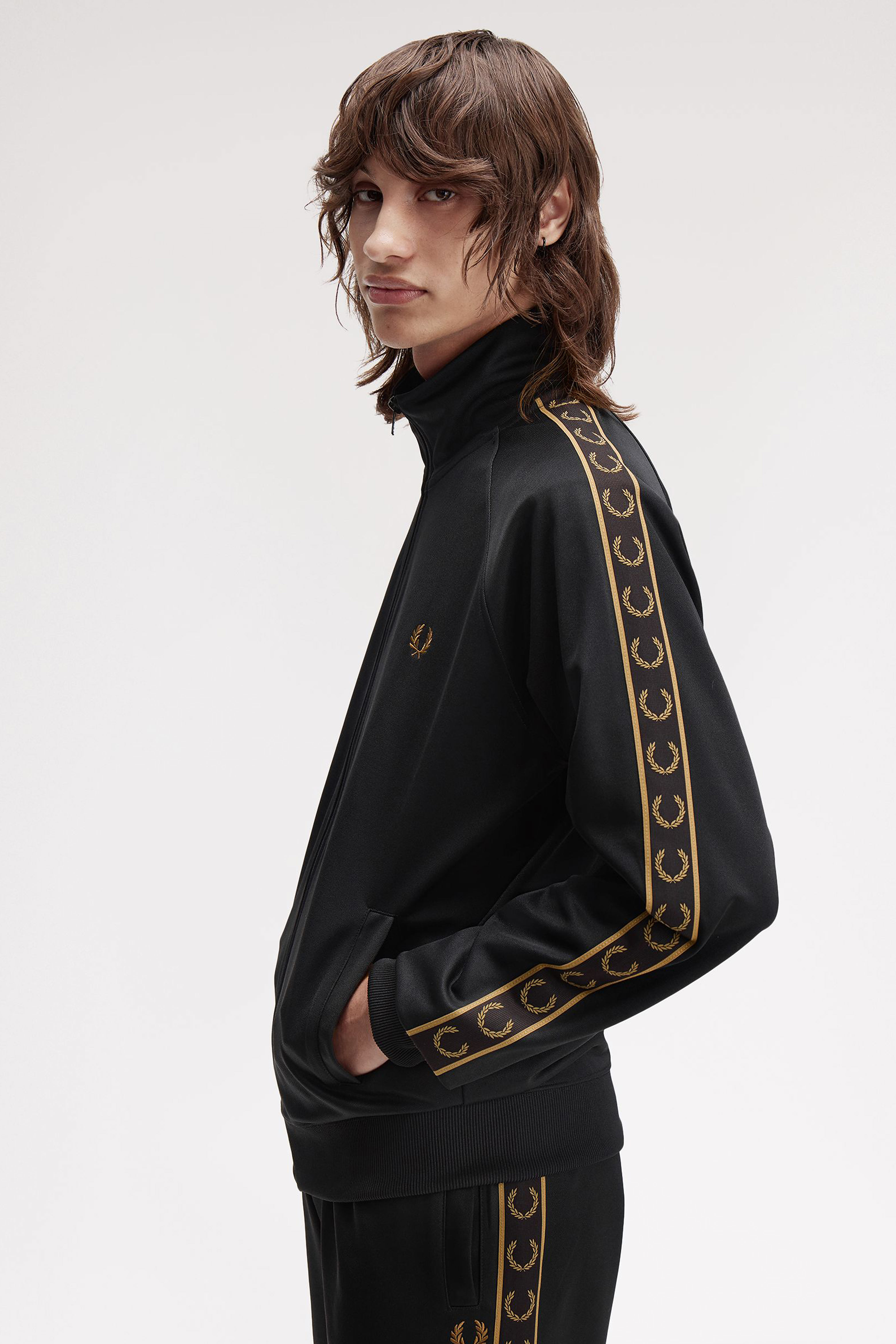 CONTRAST TAPE TRACK JACKET thumbnail 6