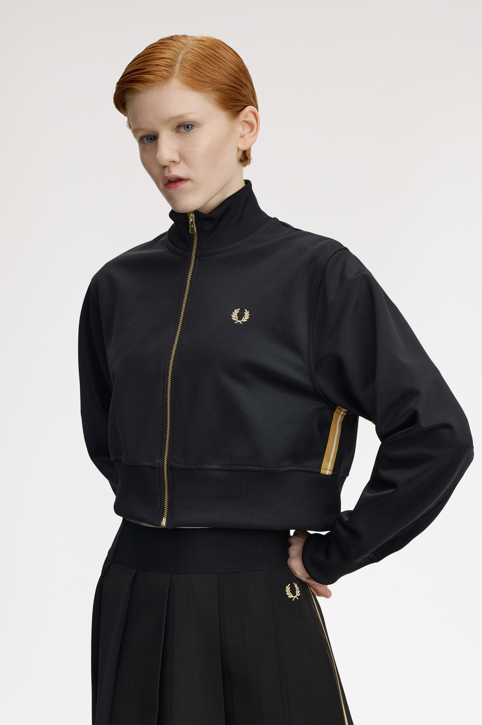 WOMENS TAPED DETAIL TRACK JACKET thumbnail 3