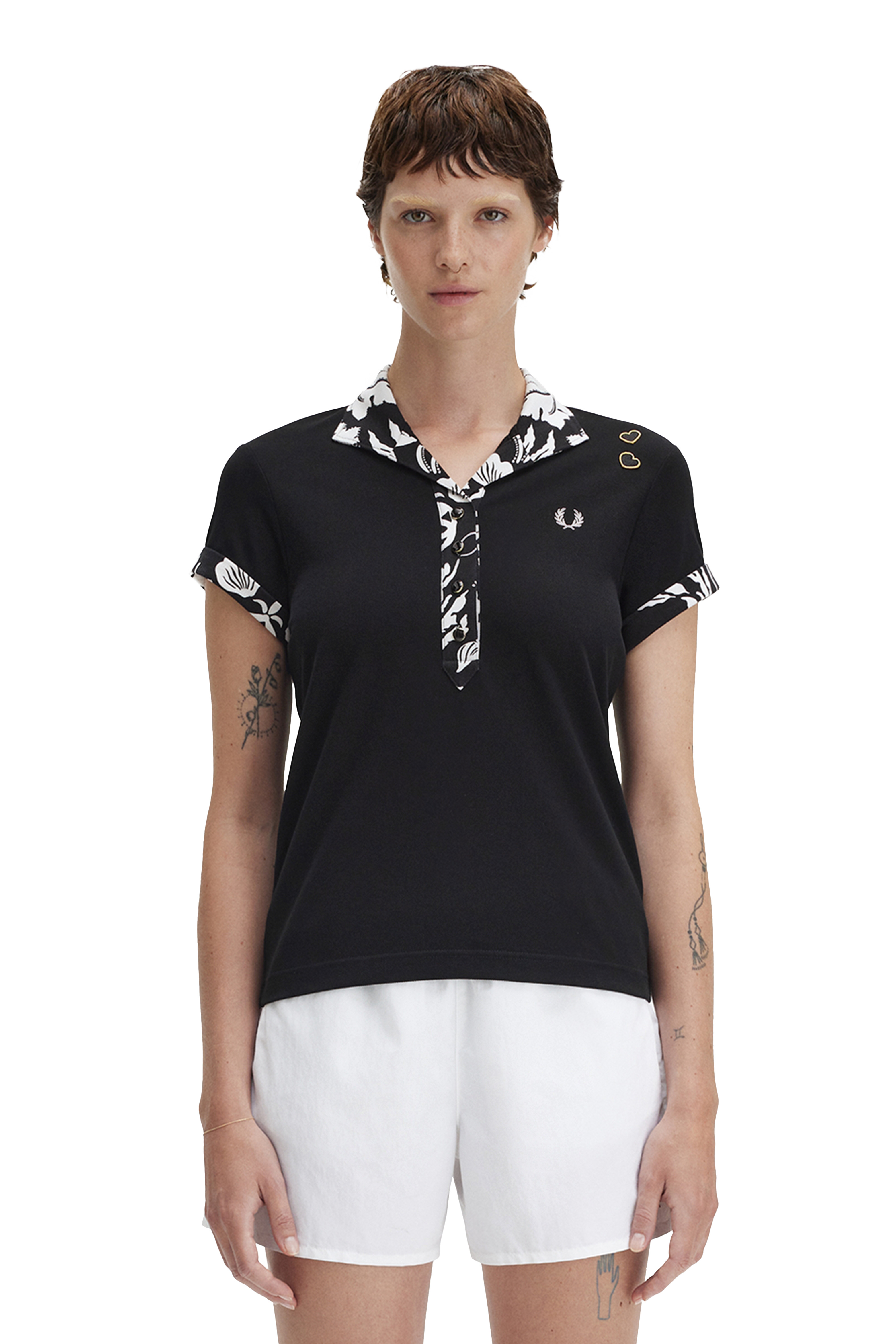 PRINTED TRIM POLO SHIRT thumbnail 6