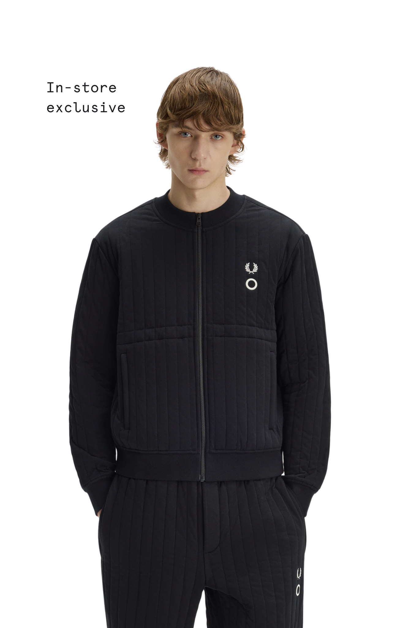 QUILTED TRACK JACKET thumbnail 2