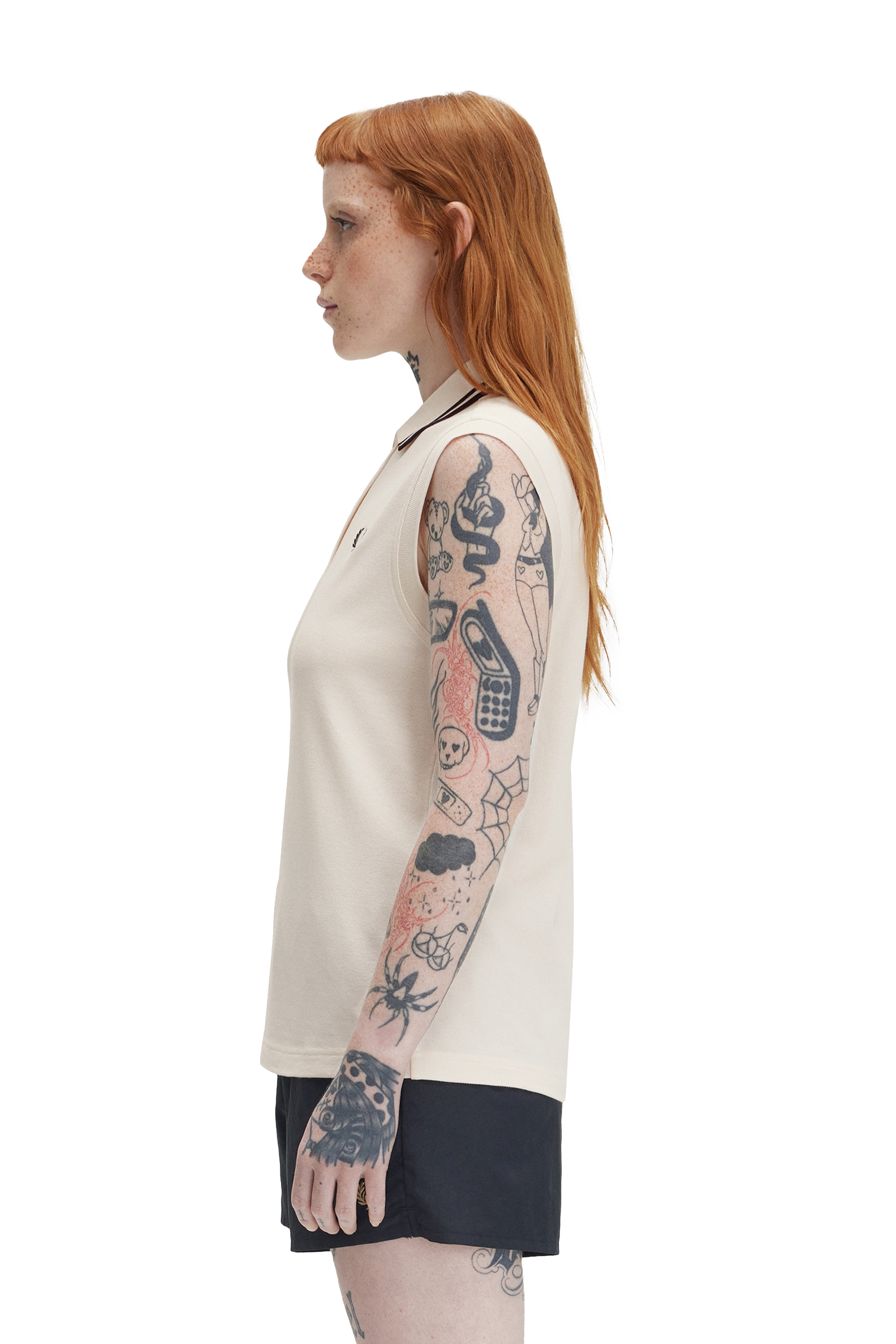 SLEEVELESS FRED PERRY SHIRT thumbnail 8