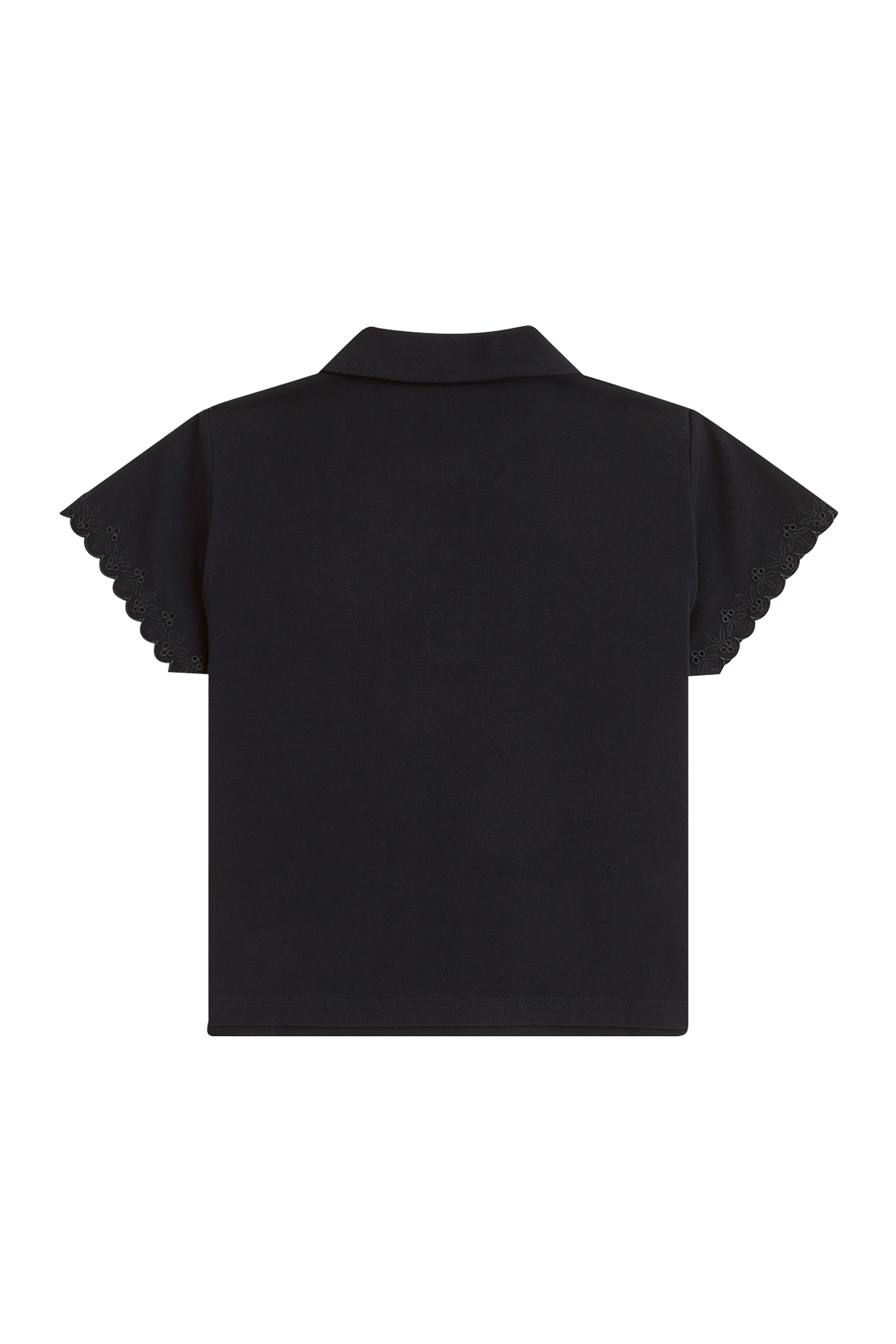 WOMEN'S EMBROIDERED DETAIL POLO SHIRT thumbnail 2