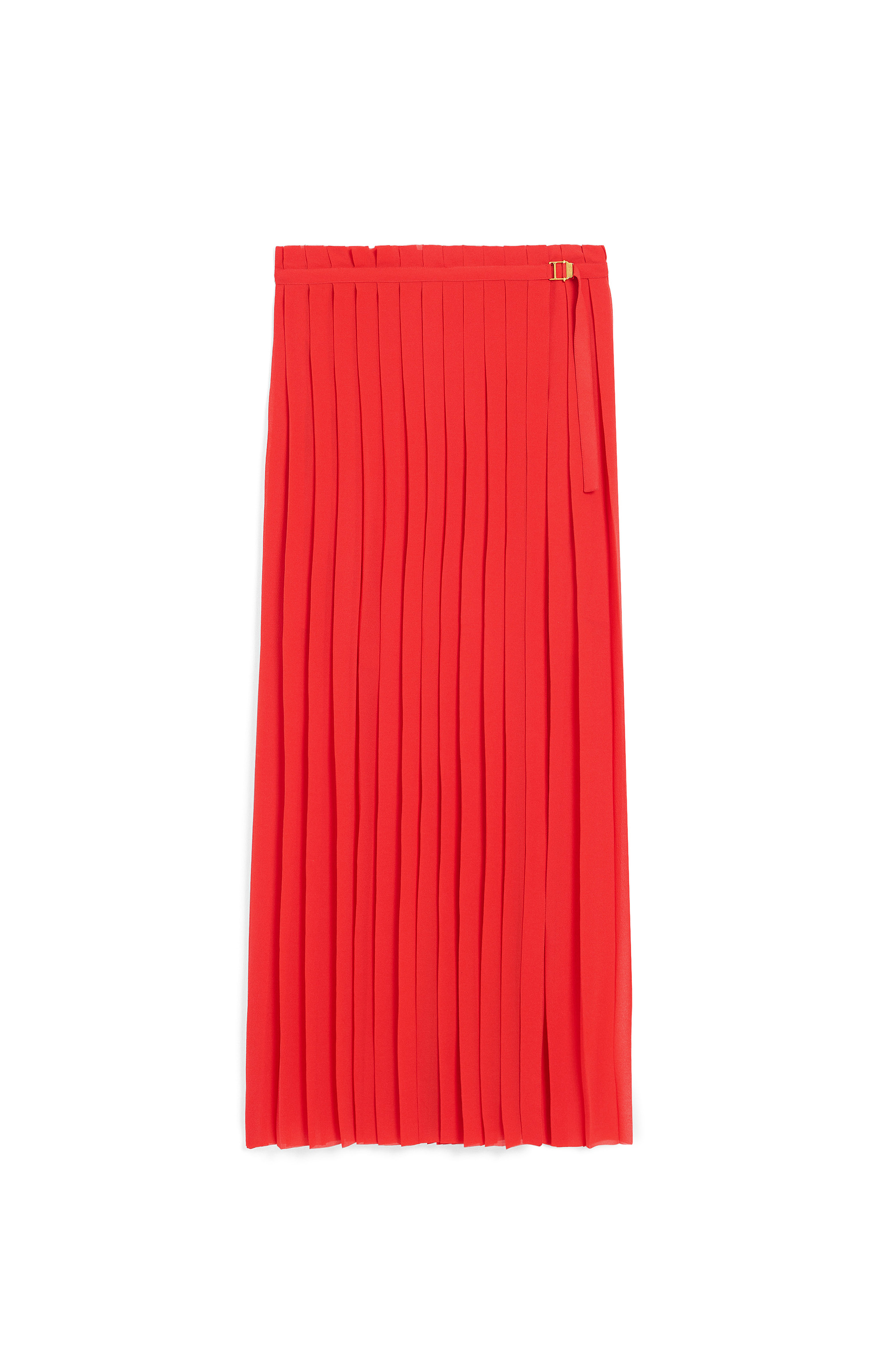 WOMEN'S LONG PLEATED SKIRT