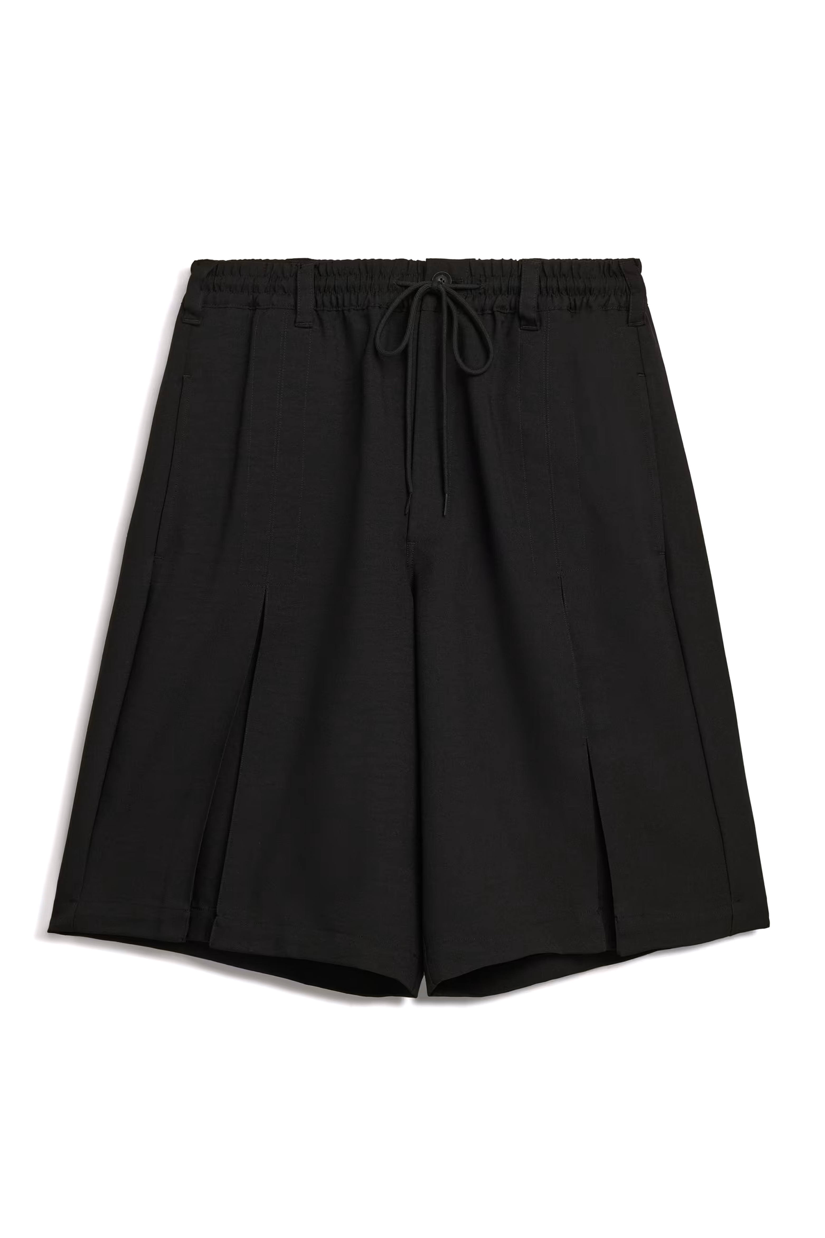 Y-3 GARTERIZED DRAWSTRING SHOR