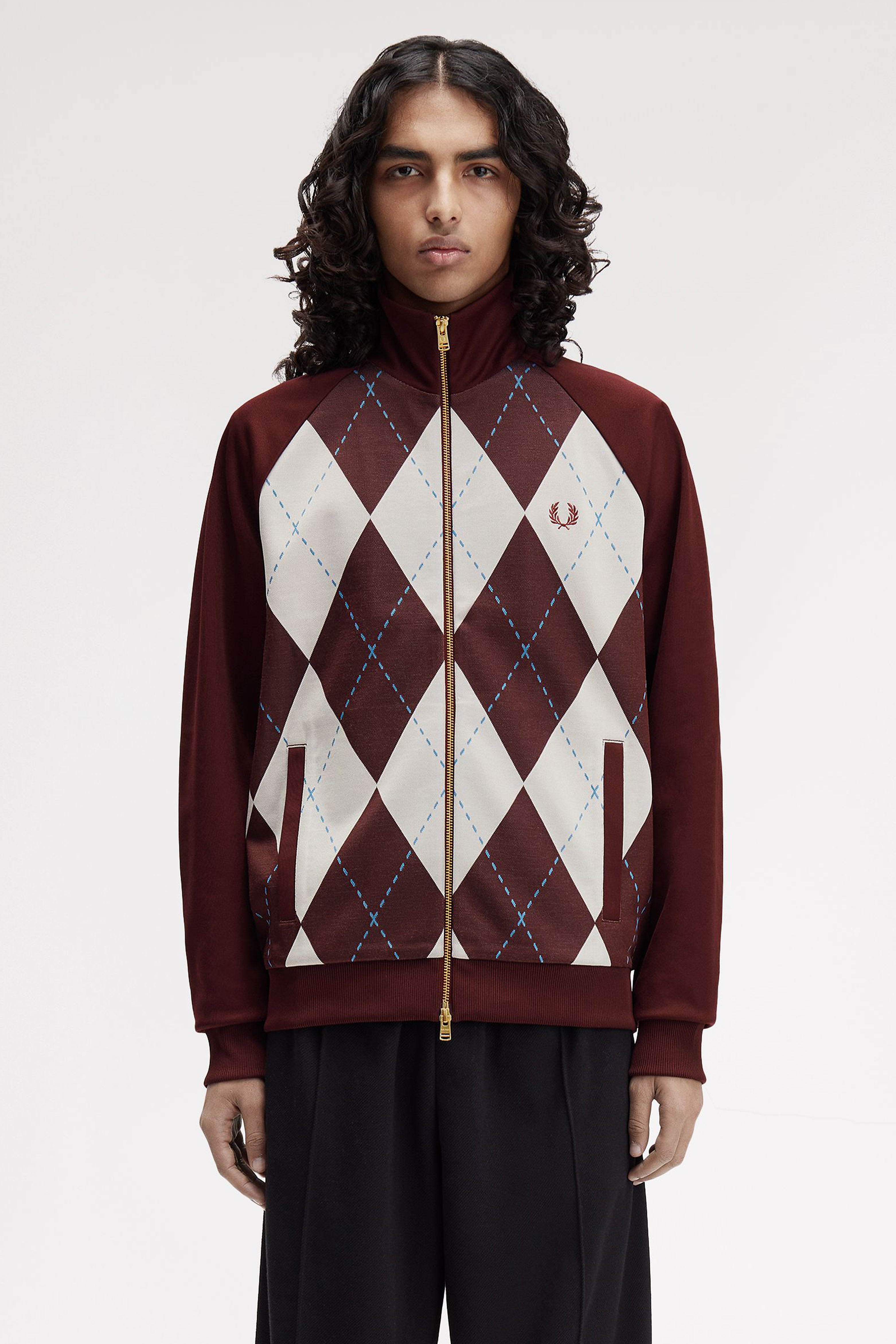 ARGYLE TRACK JACKET thumbnail 7