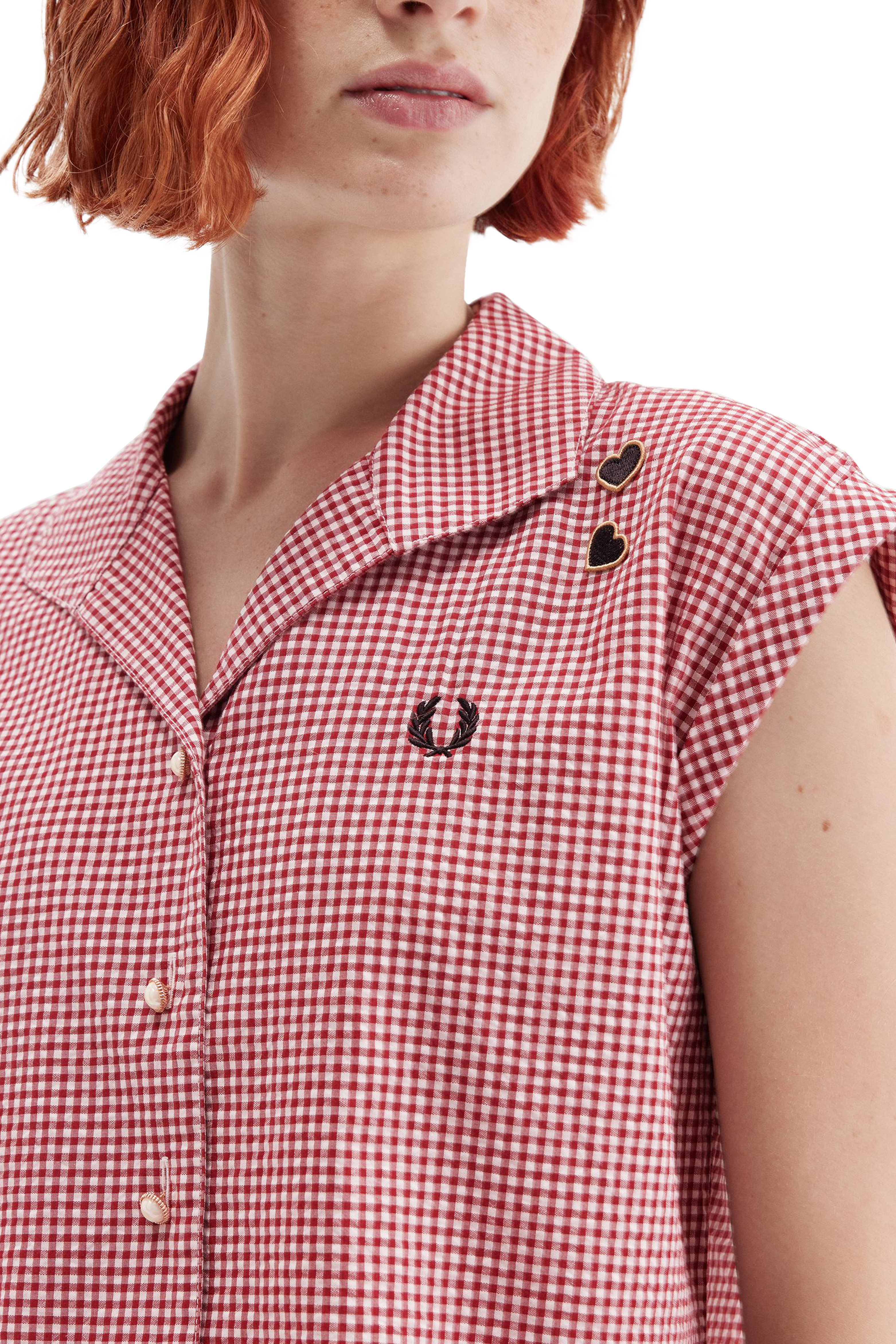 FRED PERRY WOMENS x AMY WINEHOUSE OPEN COLLAR  SHO thumbnail 4