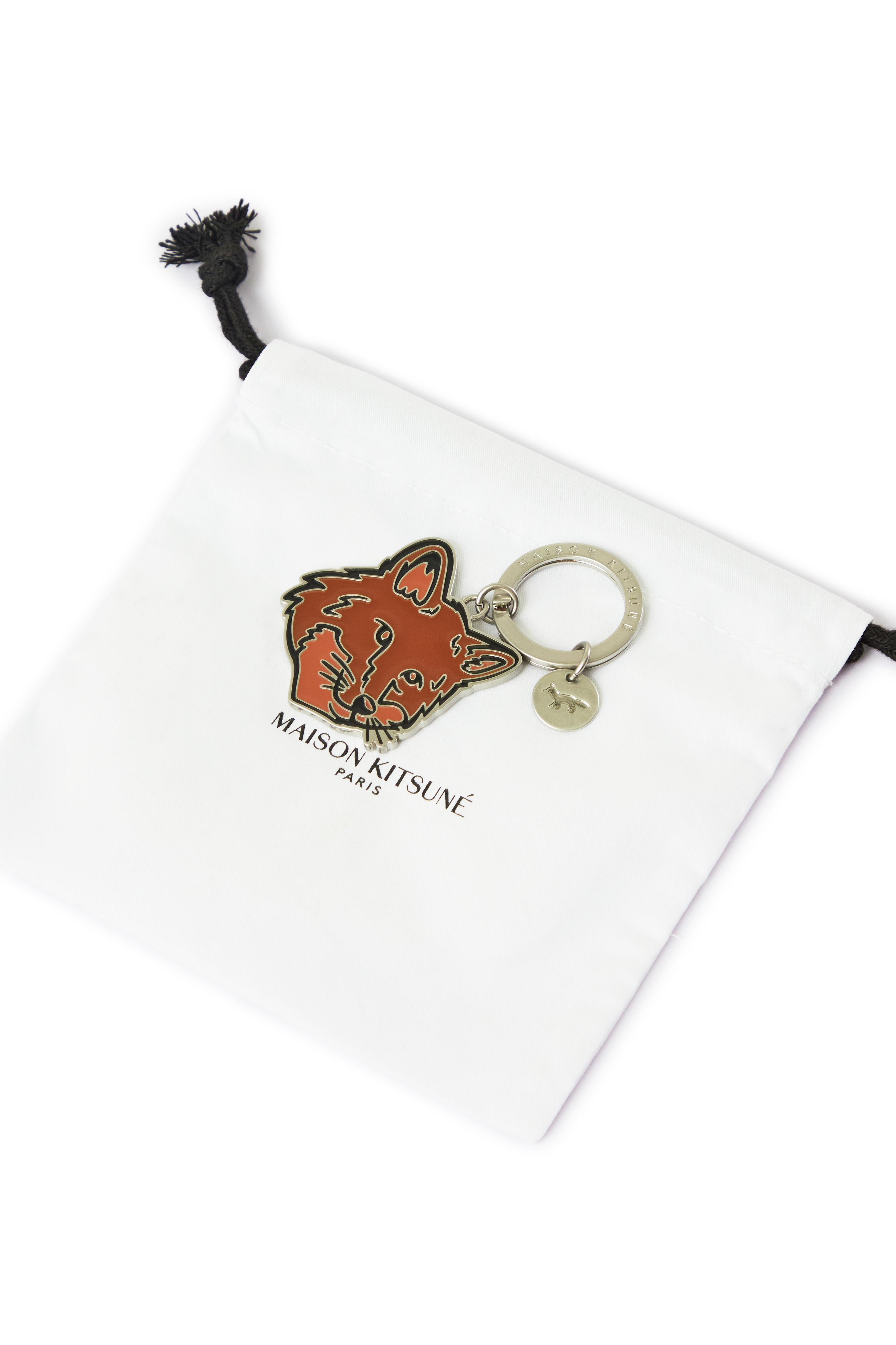 BOLD FOX HEAD KEYRING