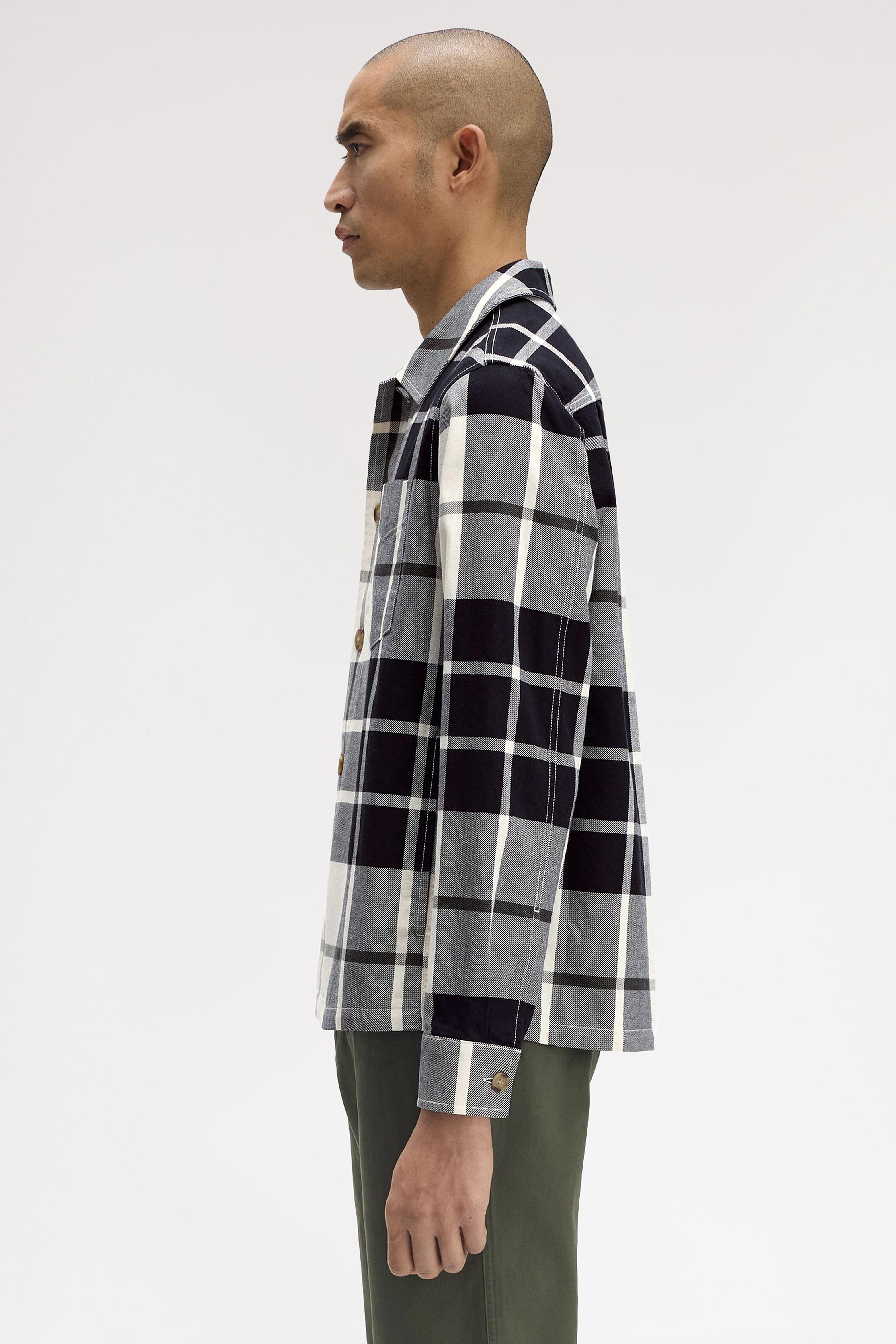 TARTAN TWILL OVERSHIRT thumbnail 8