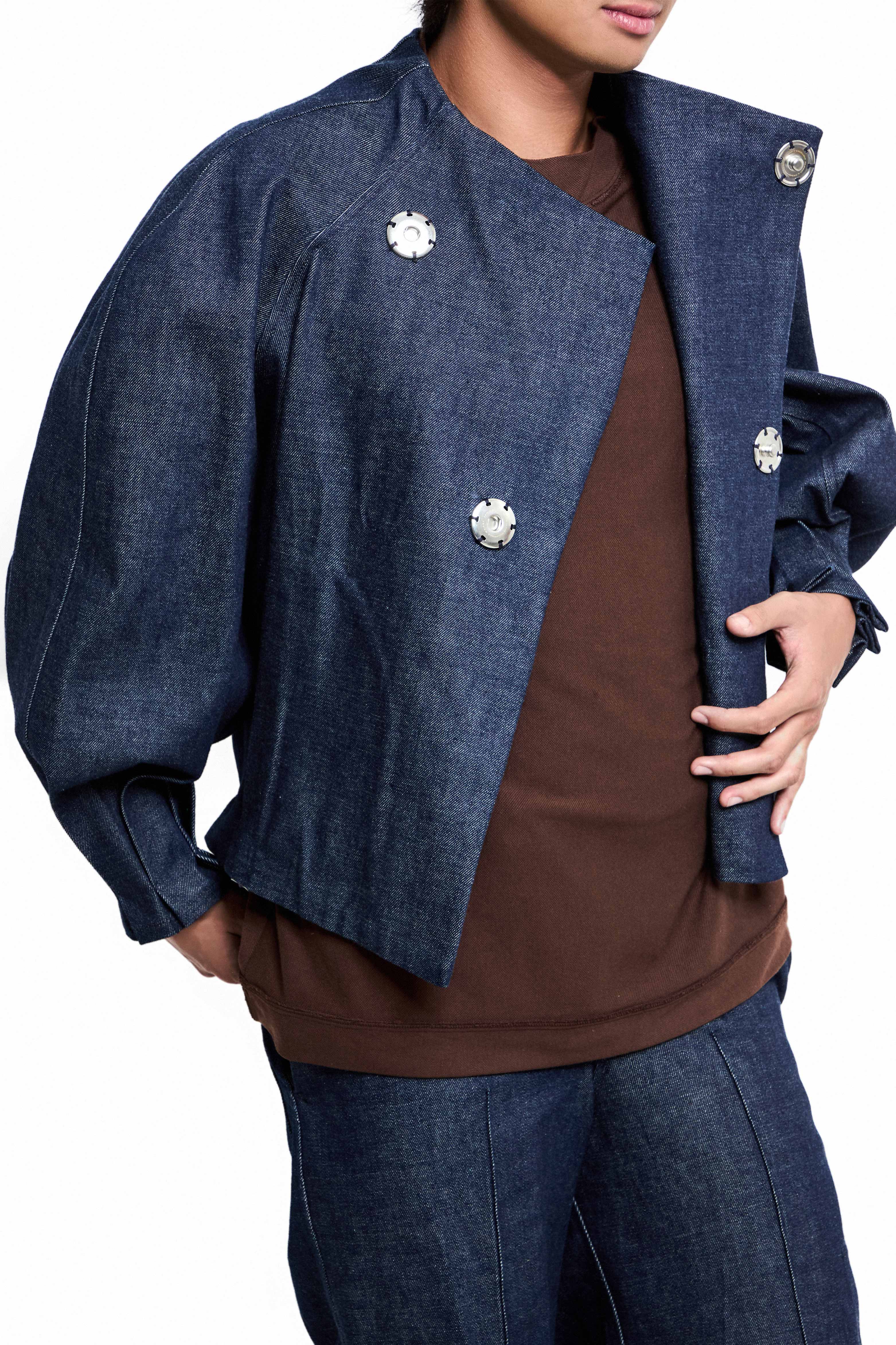 UNIVERS X CARL JAN CRUZ PILOT PLEATED JACKET thumbnail 7