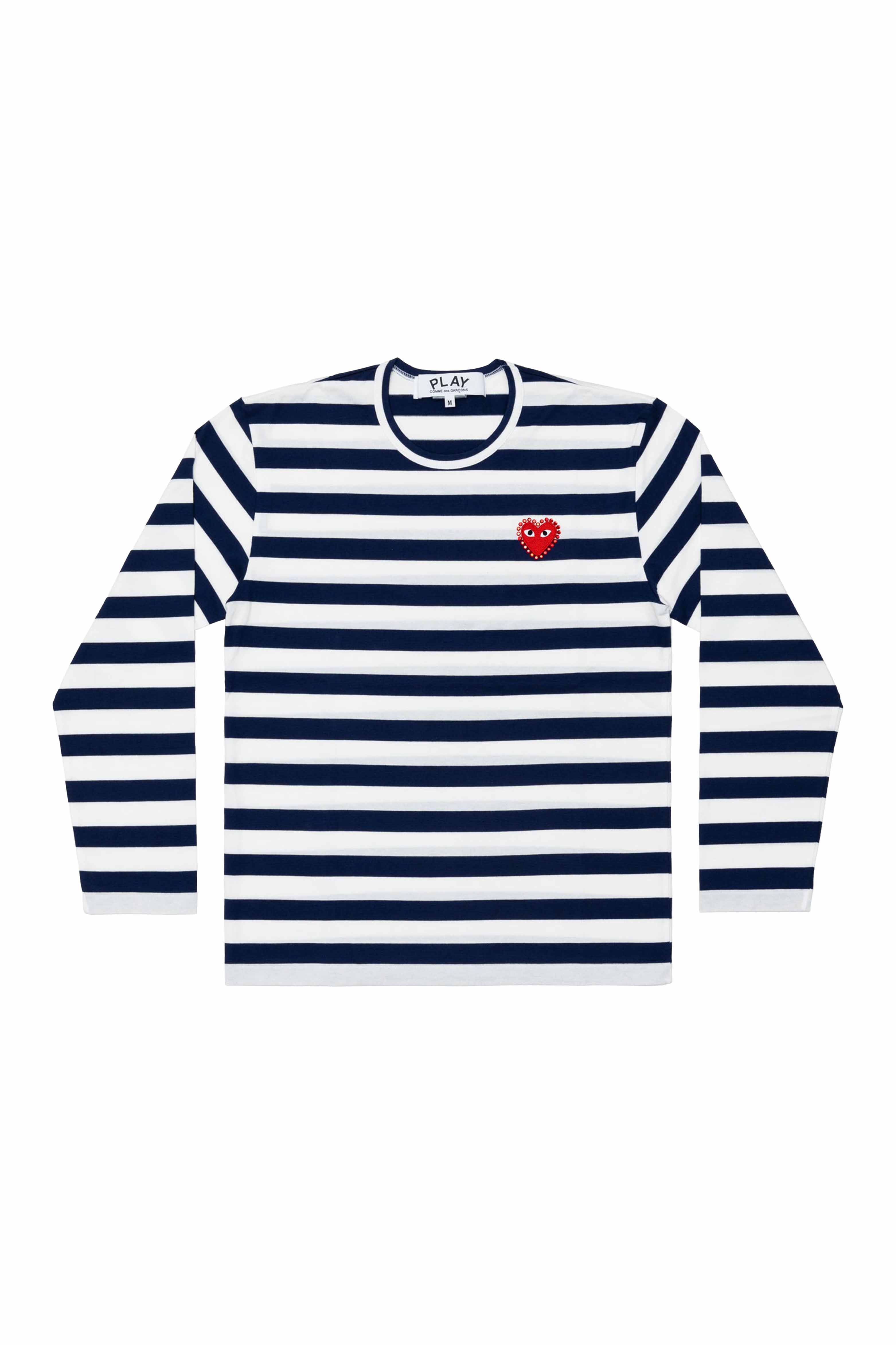 PLAY METALSTONE STRIPE L/S T-S