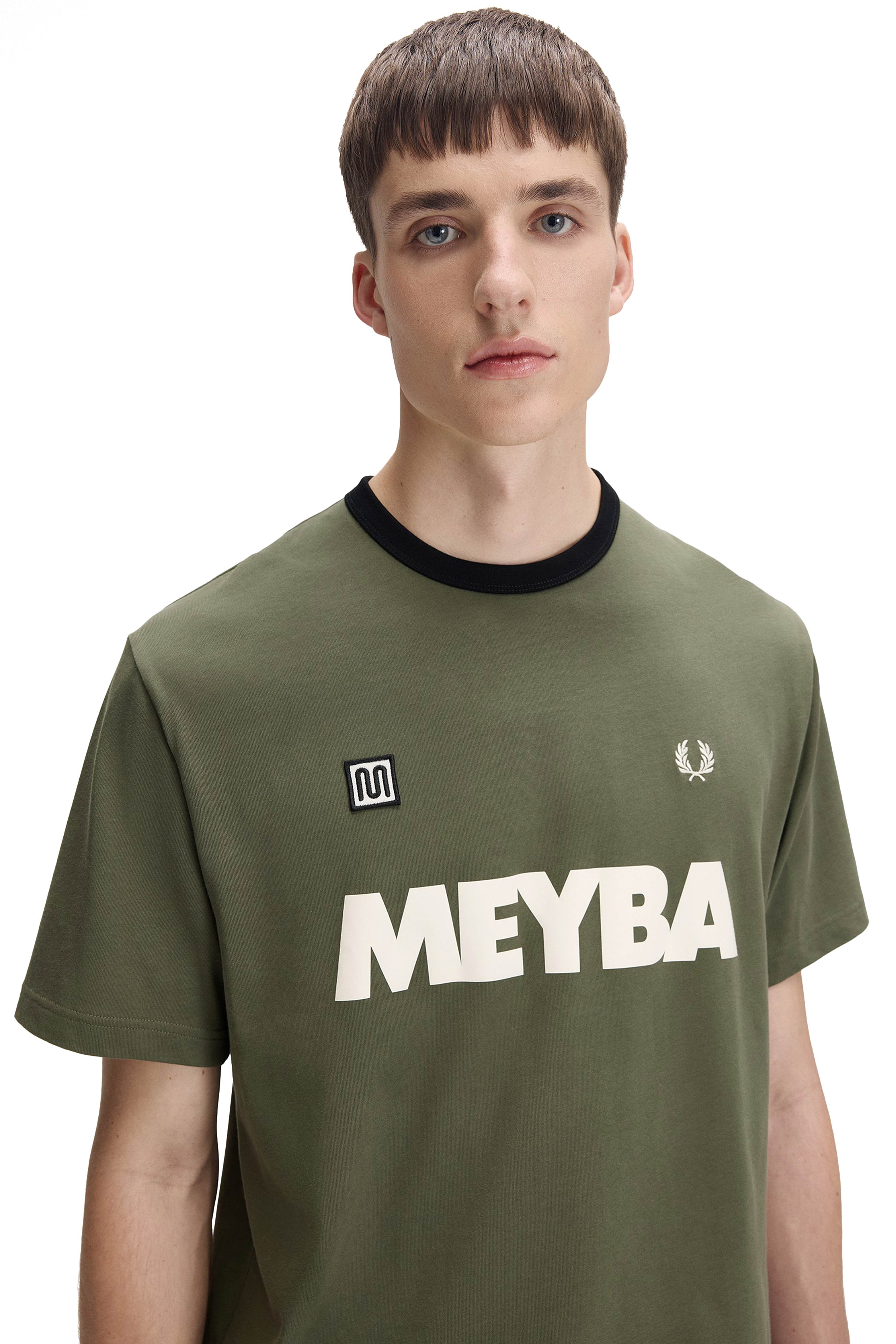 FRED PERRY X MEYBA MEN'S RINGER T-SHIRT thumbnail 3