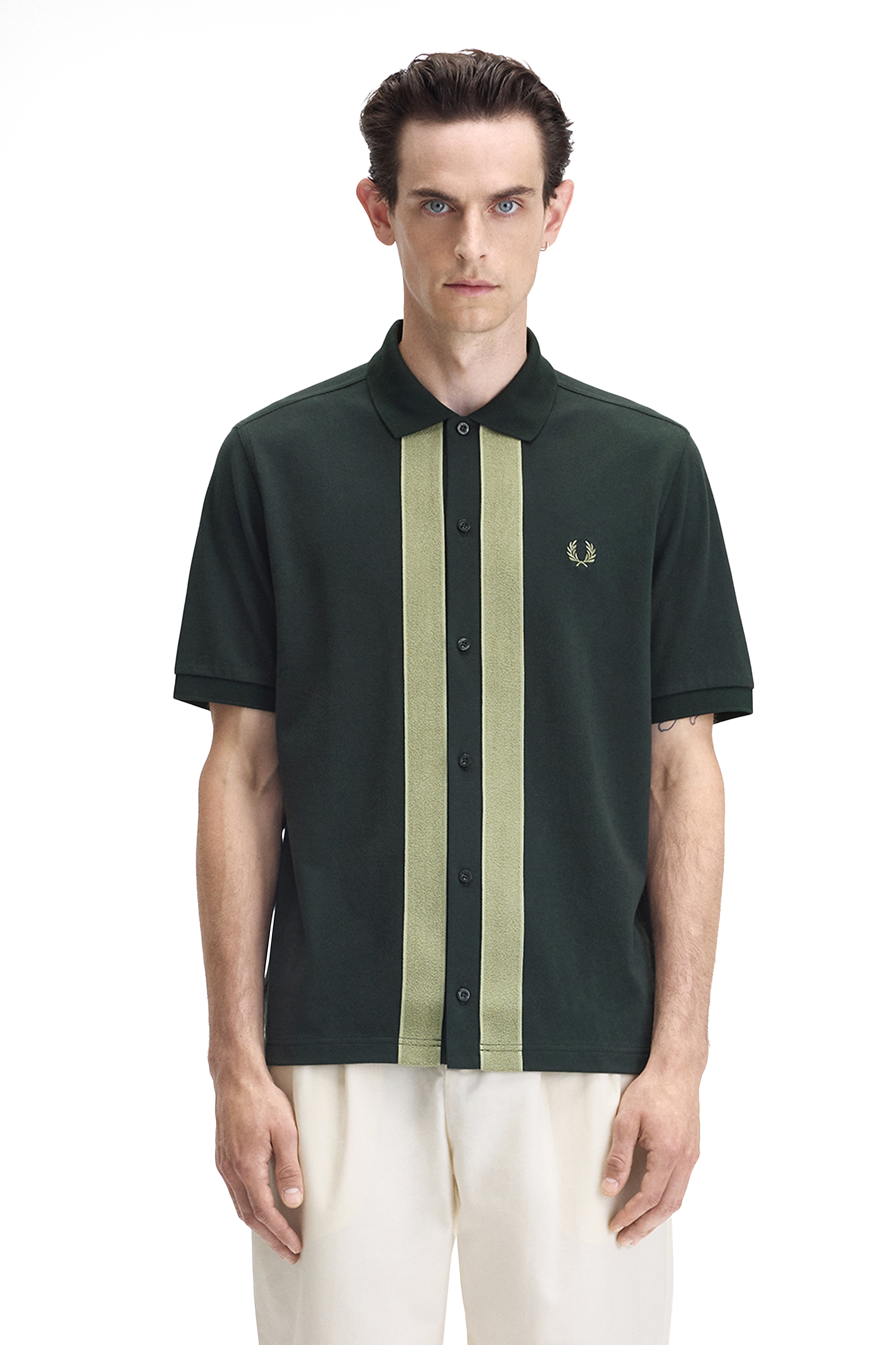 CHENILLE TAPE BUTTON THRU POLO thumbnail 7