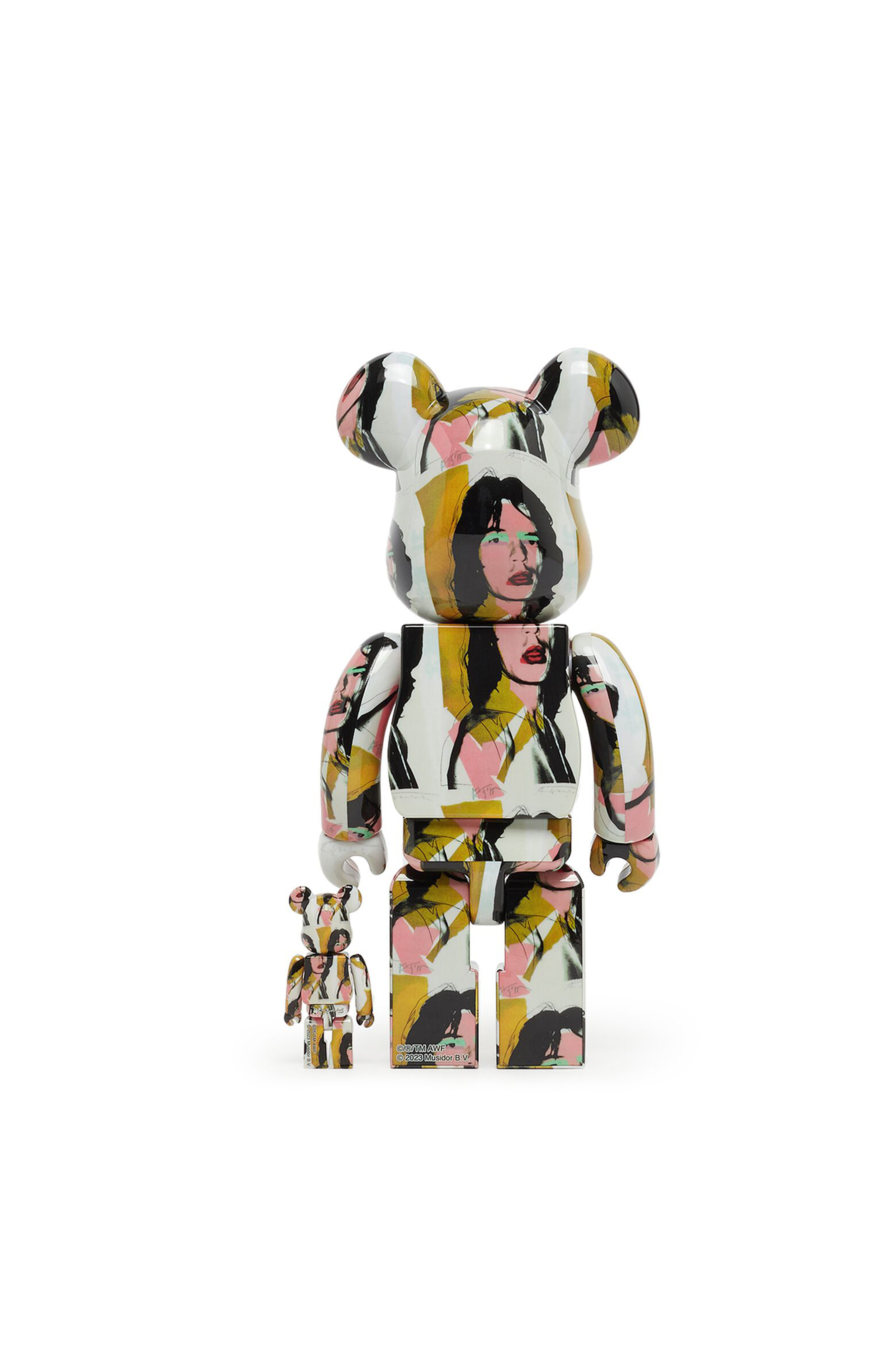 BE@RBRICK Andy Warhol Mick Jagger 100% & thumbnail 2